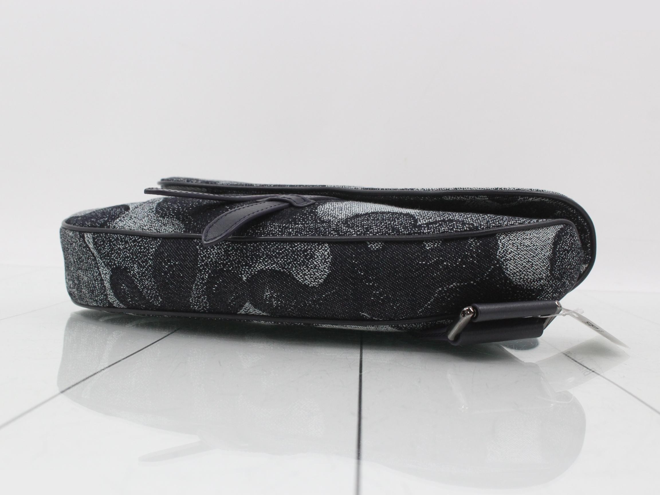 Peter Doig Collaboration Saddle Denim Waist Bag — view 6