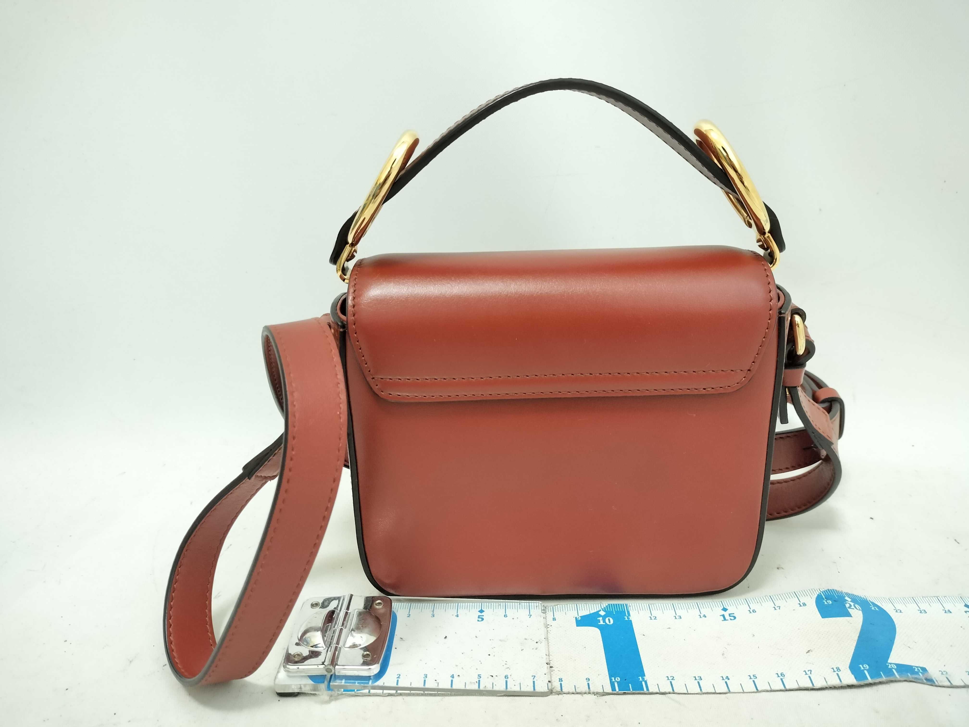 C Leather 2-Way Shoulder Bag Brown Shoulder Bag — view 2