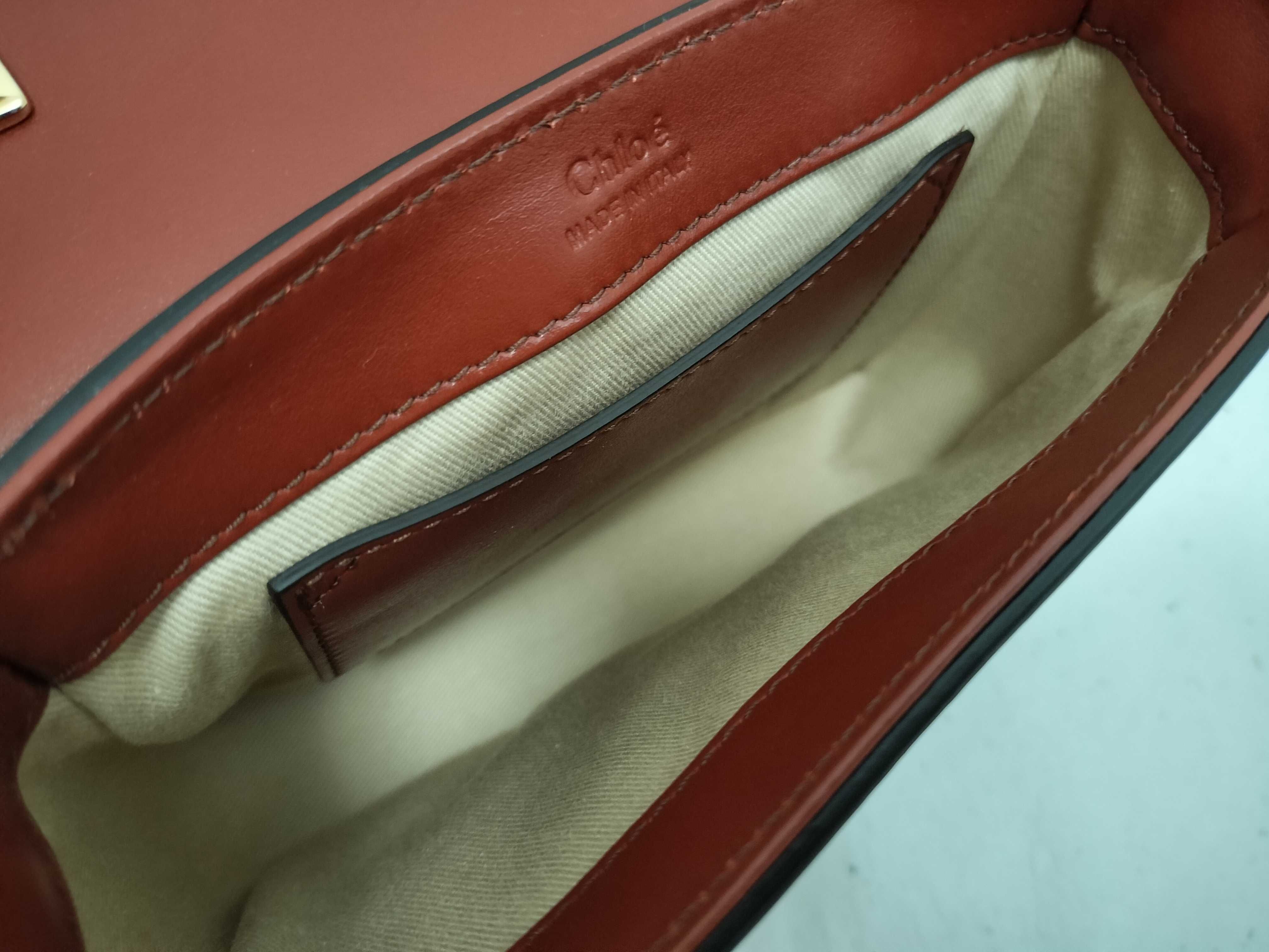C Leather 2-Way Shoulder Bag Brown Shoulder Bag — view 11