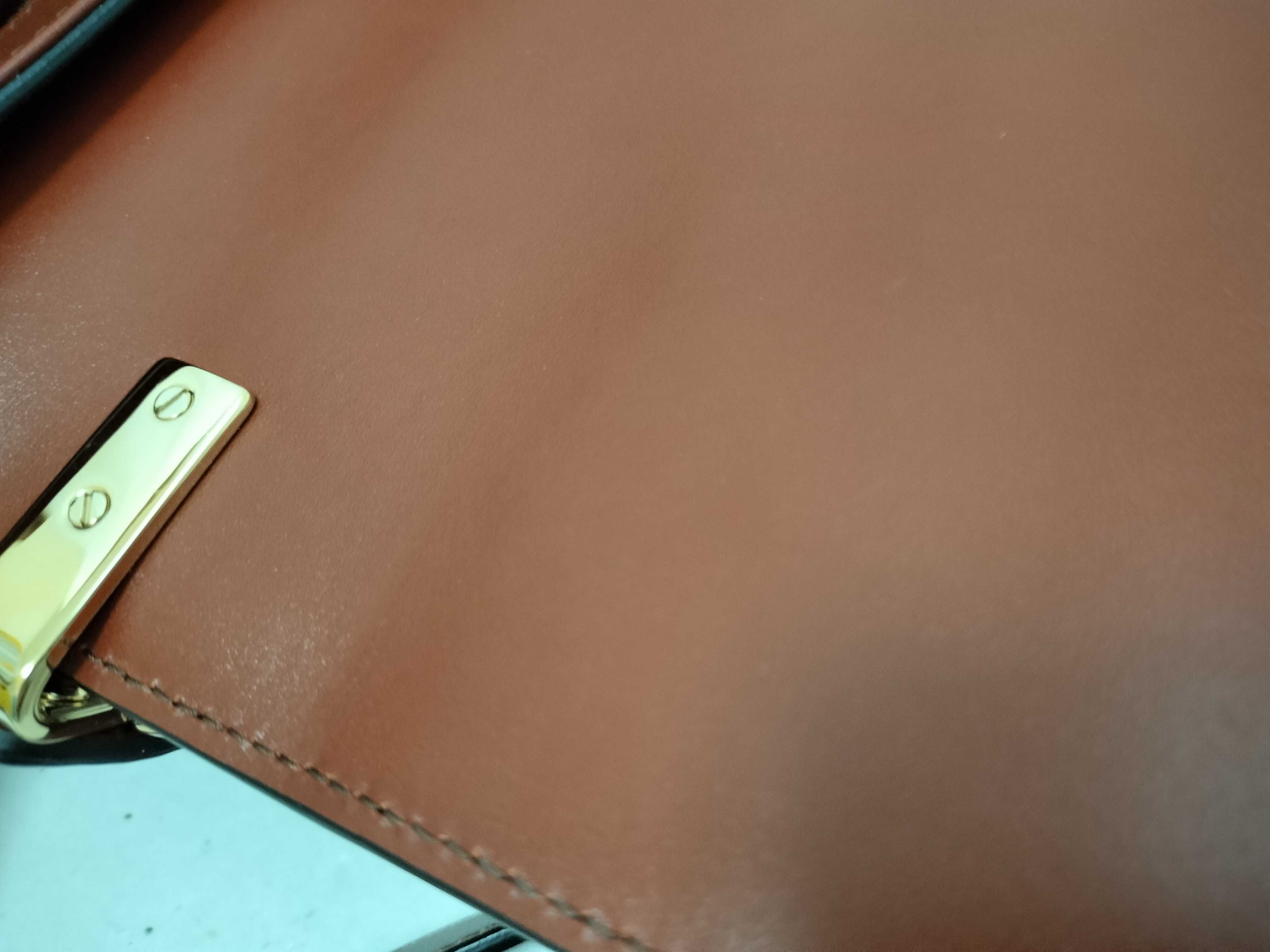 C Leather 2-Way Shoulder Bag Brown Shoulder Bag — view 15