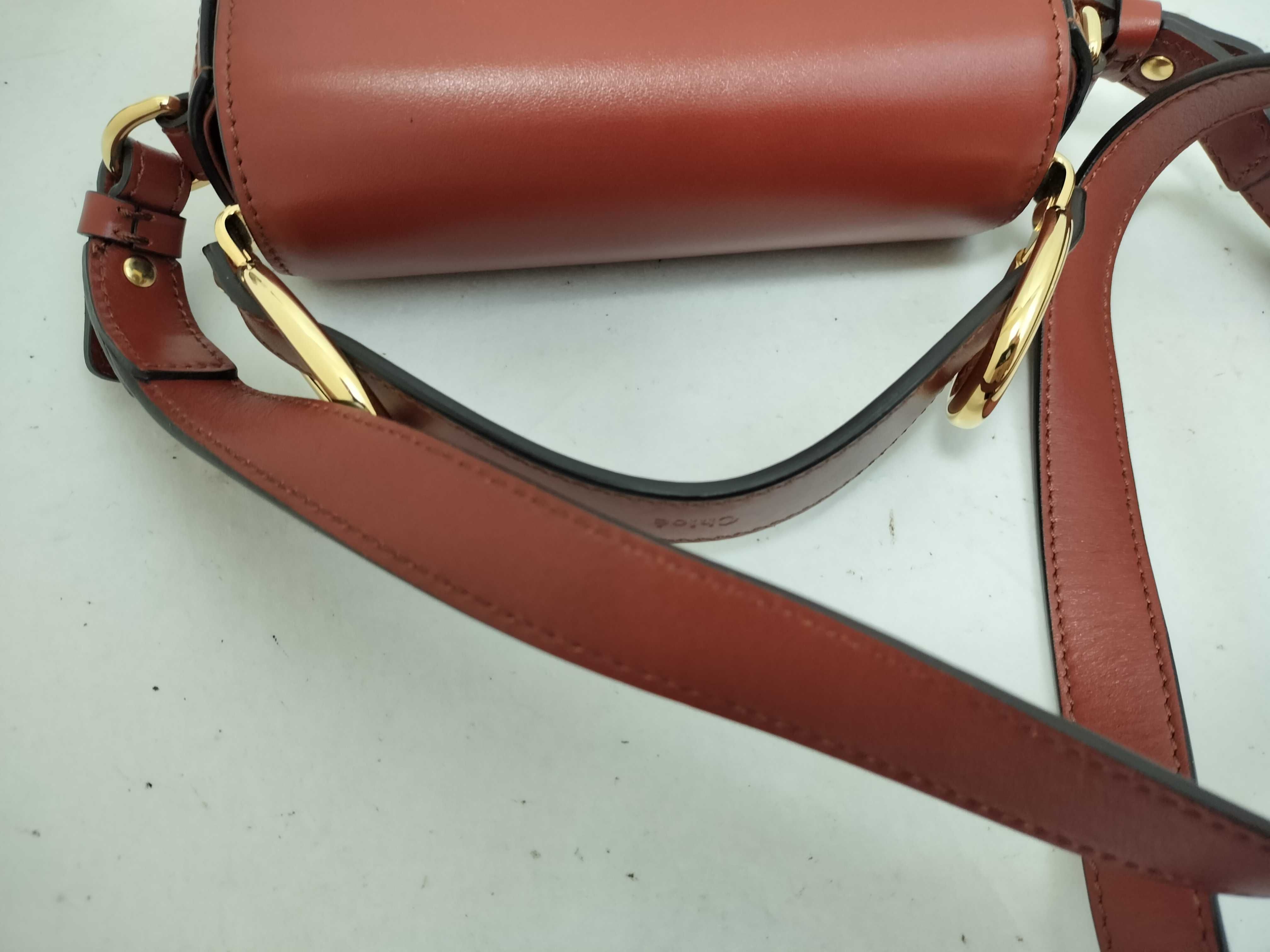 C Leather 2-Way Shoulder Bag Brown Shoulder Bag — view 3