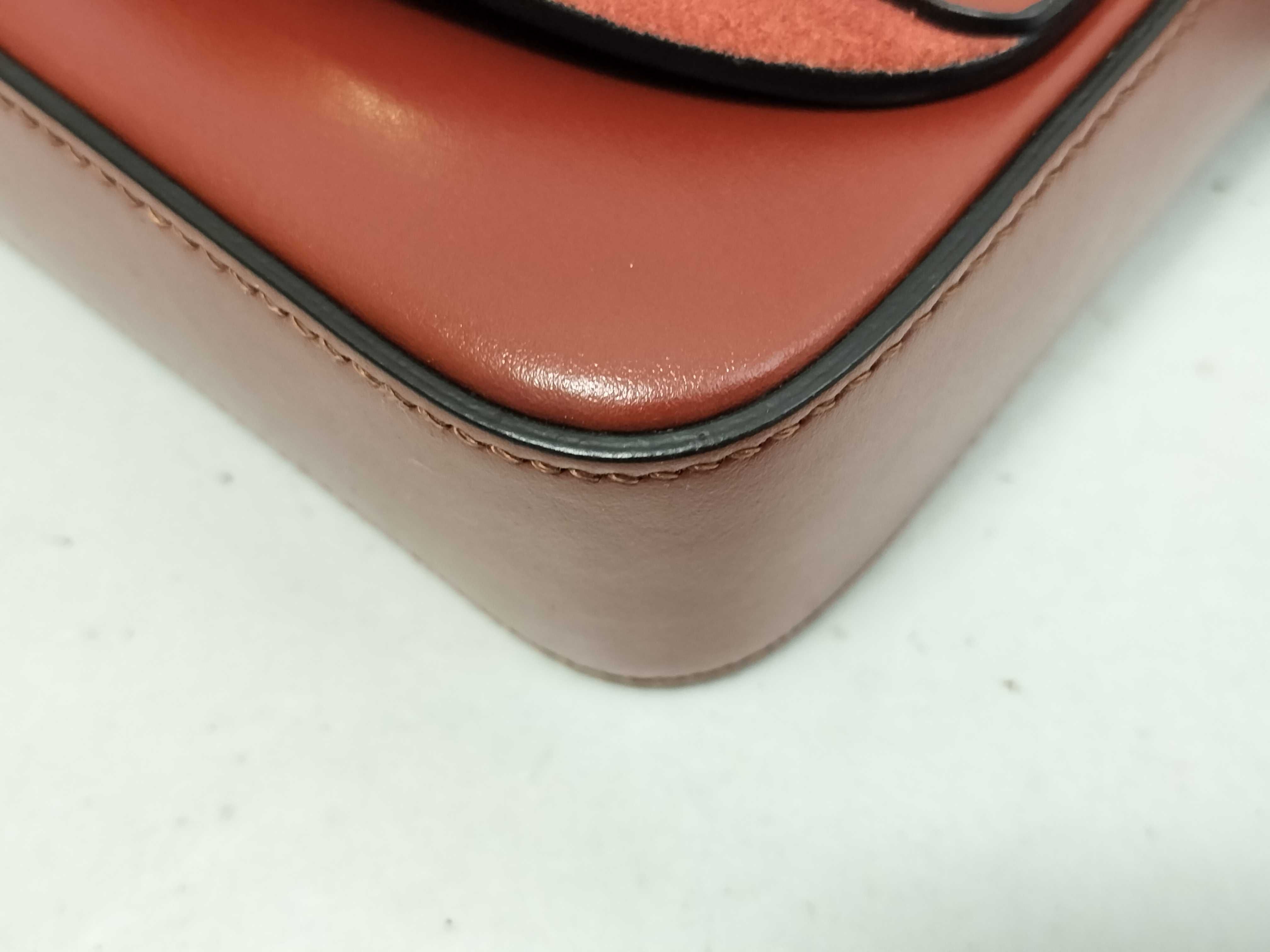 C Leather 2-Way Shoulder Bag Brown Shoulder Bag — view 7
