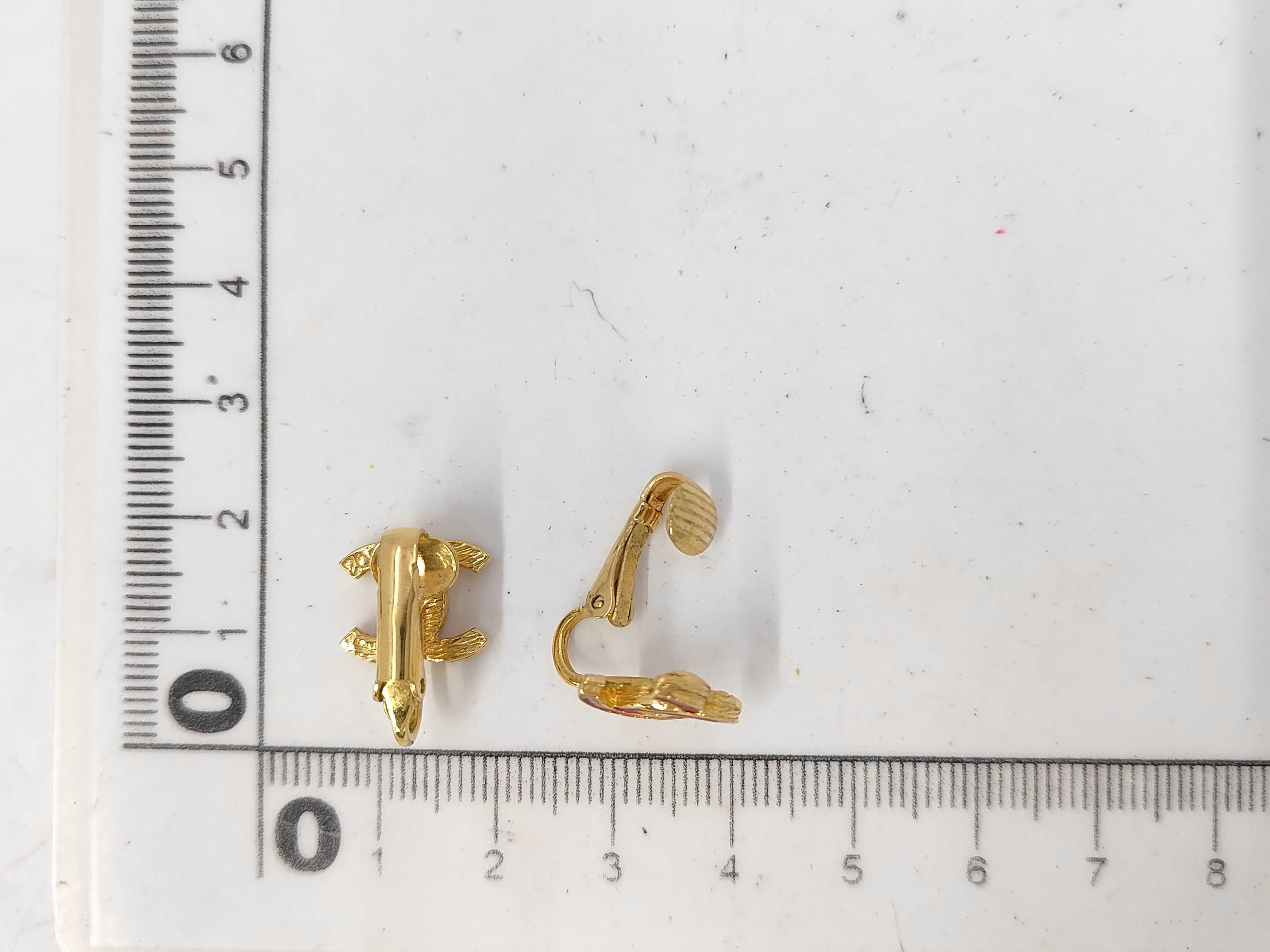 Coco Red x Gold (YG) Earrings — view 6