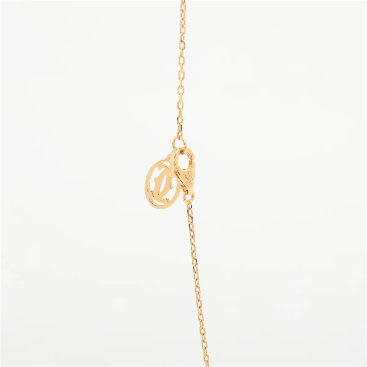 Damour SM Diamond Necklace 750 (Yellow Gold) 2.9g KDB859 — view 3