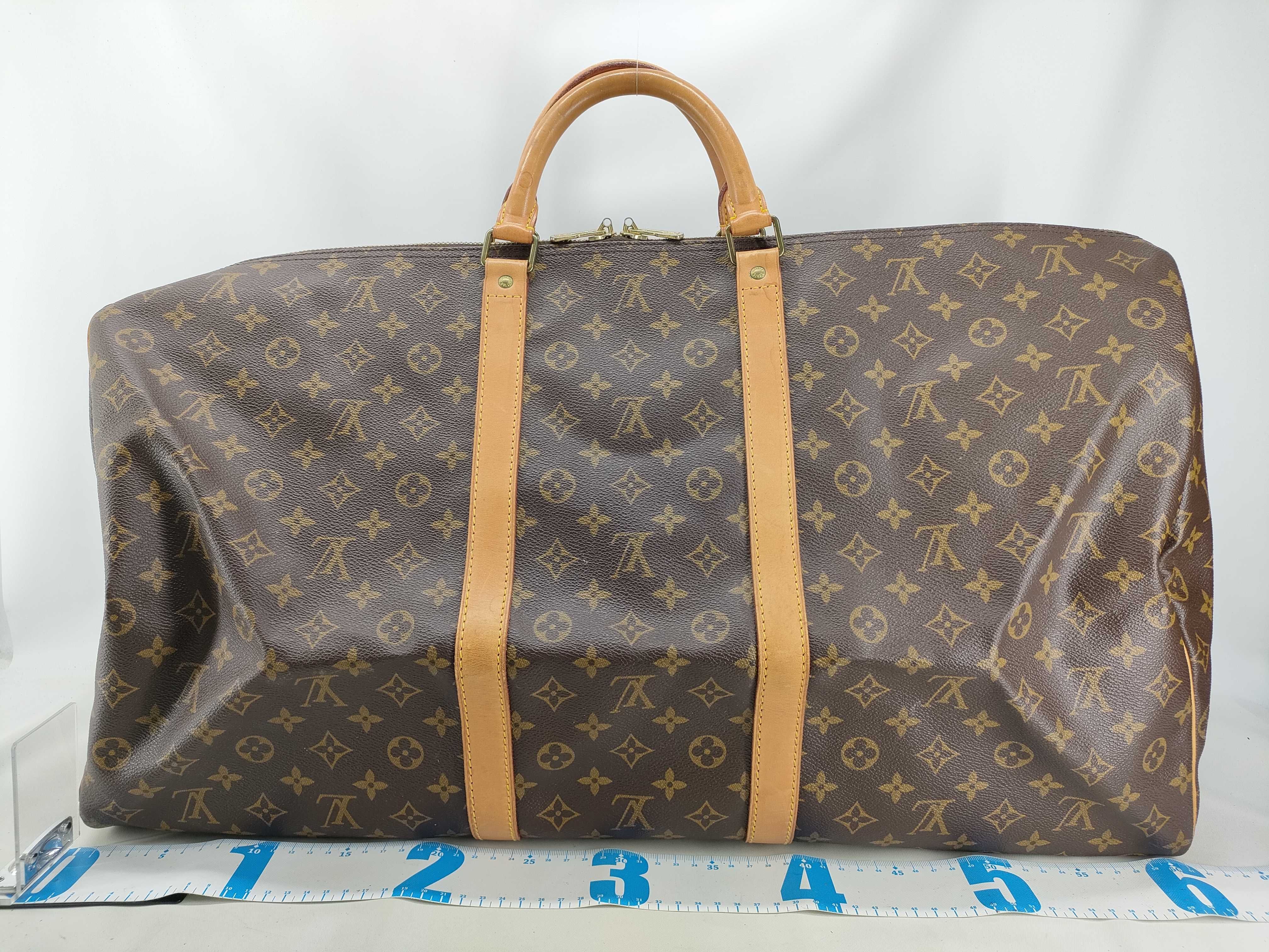 Monogram Keepall 60 Boston Bag Clutch Bag — view 2