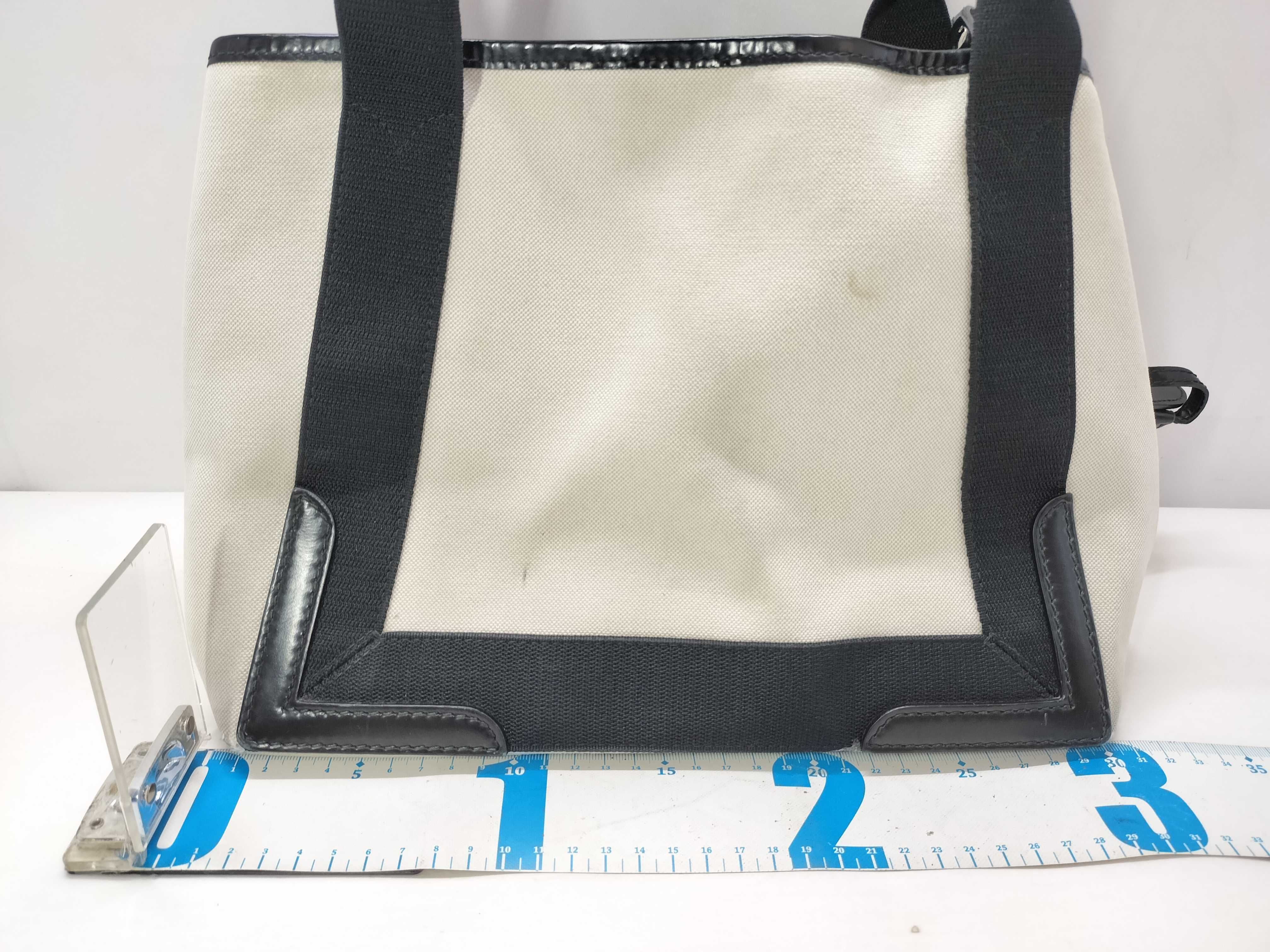 Navy Cabas Tote Bag with Pouch — view 2