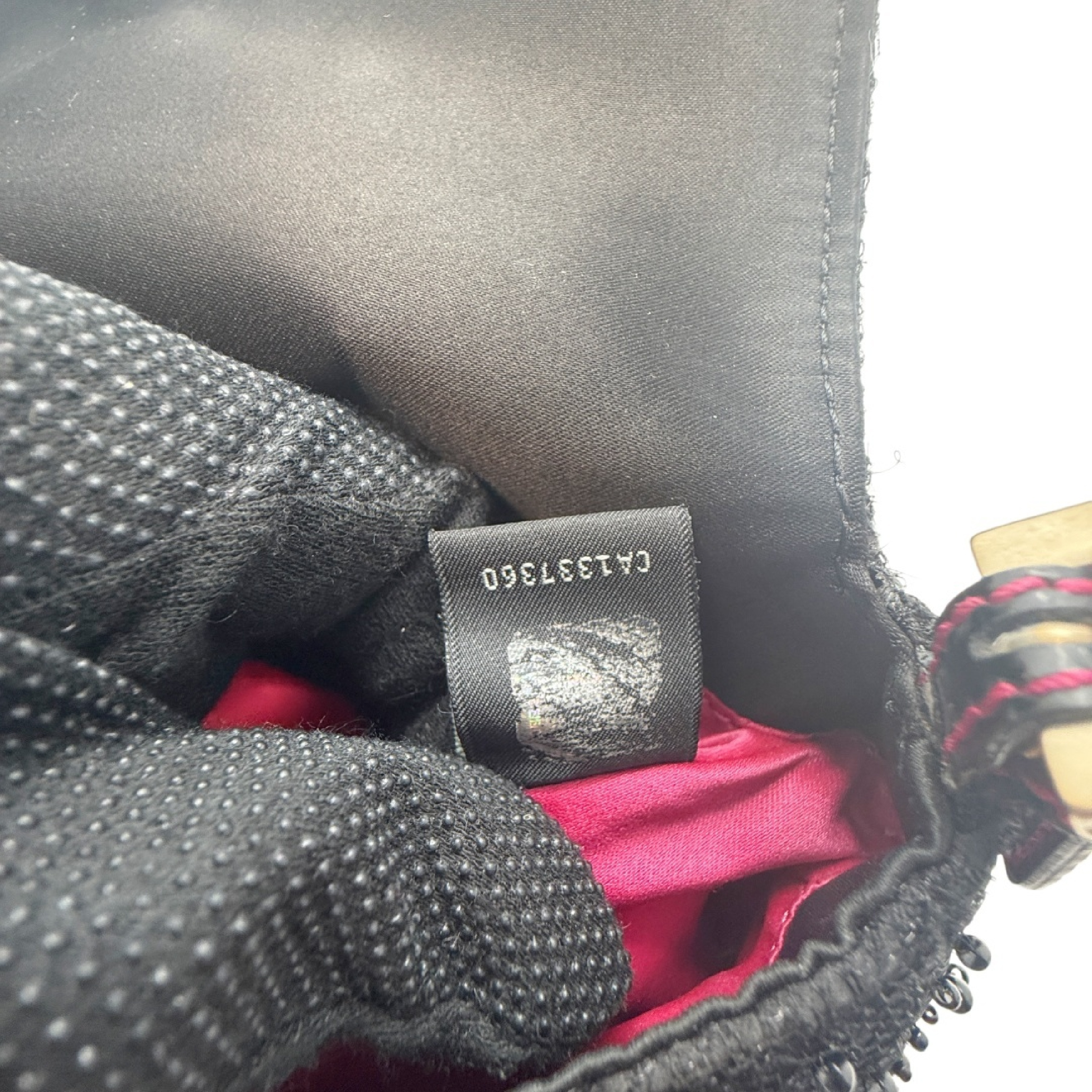 Mini Mamma Bucket Beaded Shoulder Bag — view 11