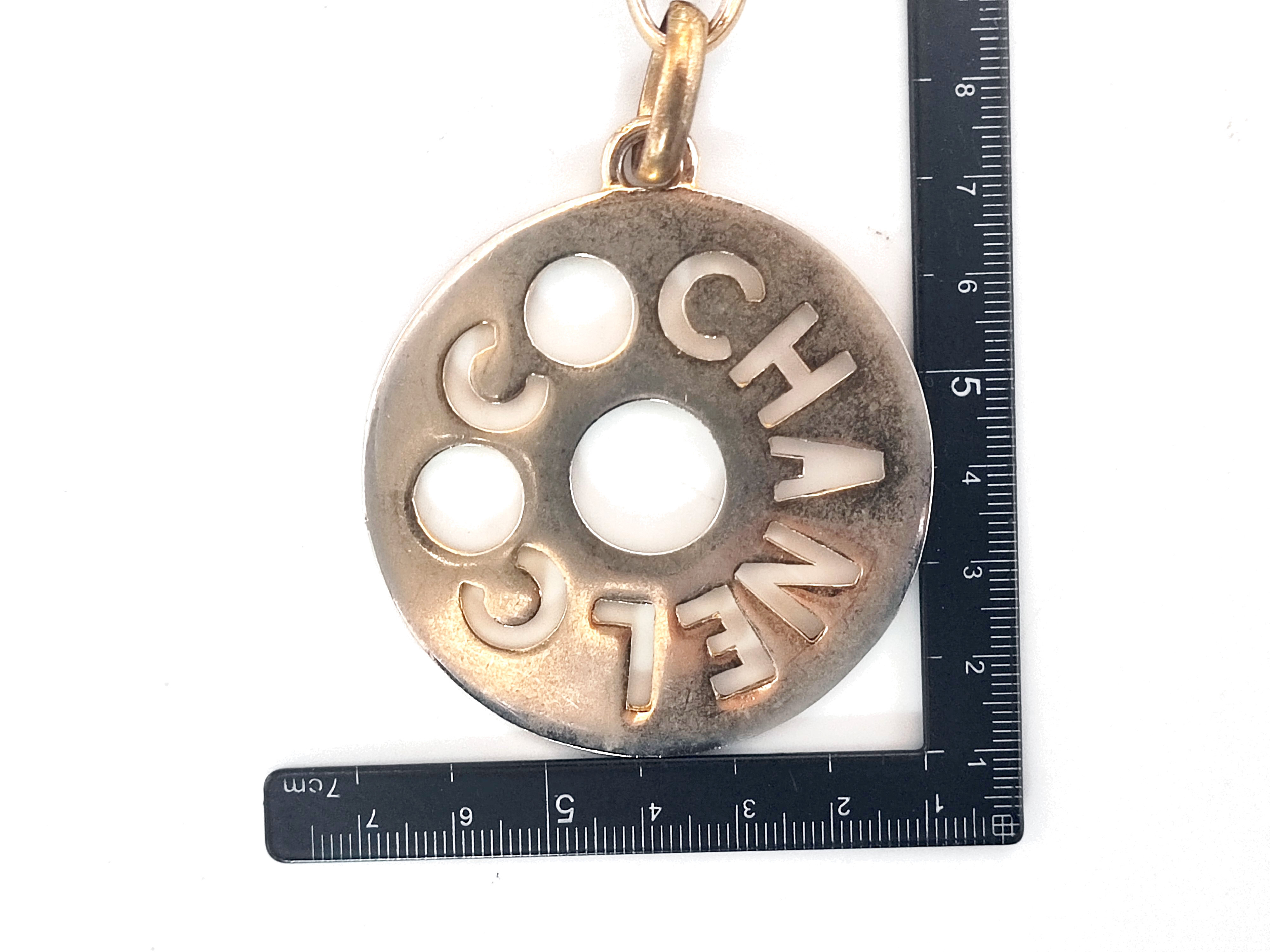 Logo Circle Necklace — view 3