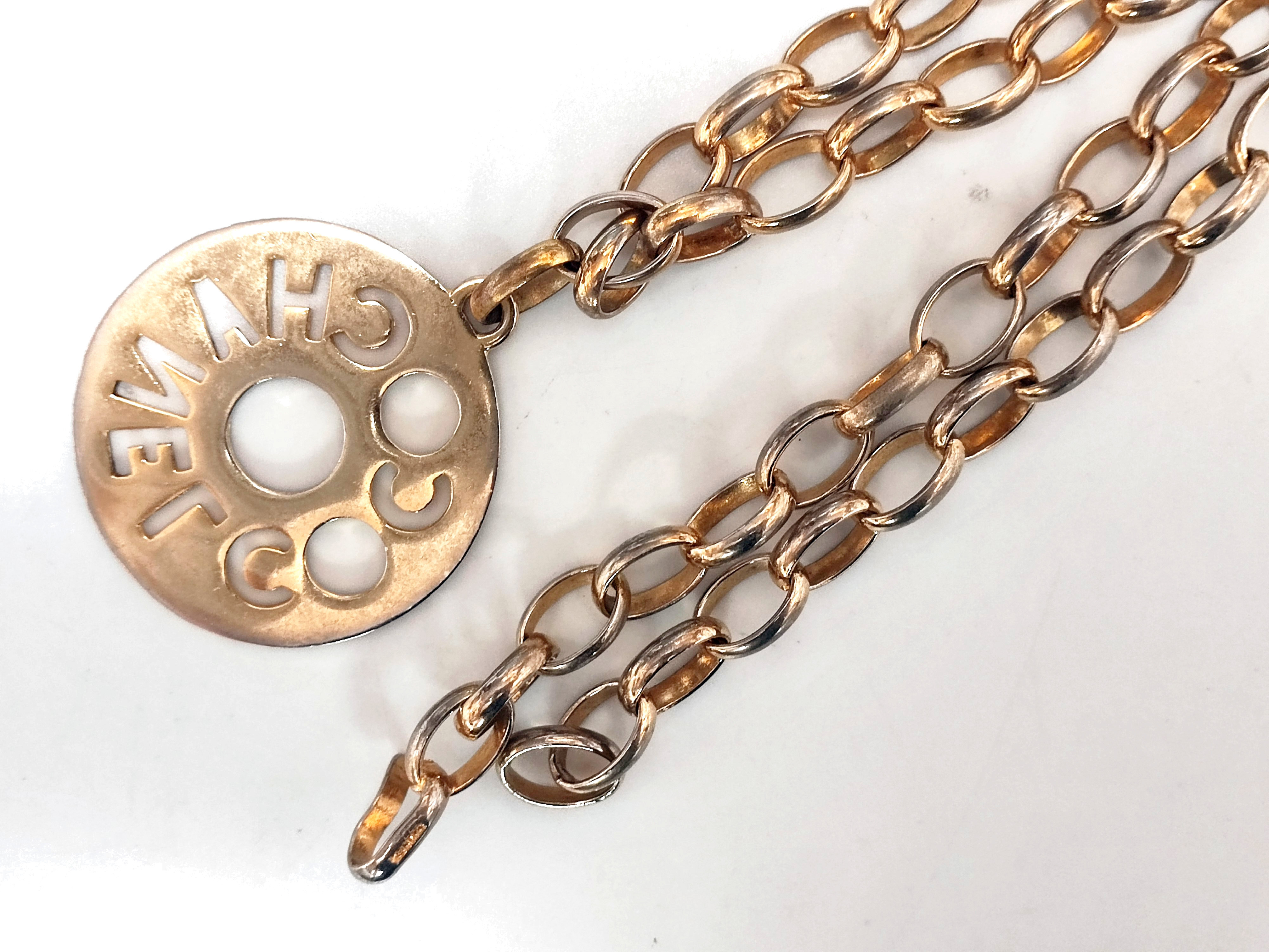 Logo Circle Necklace — view 8