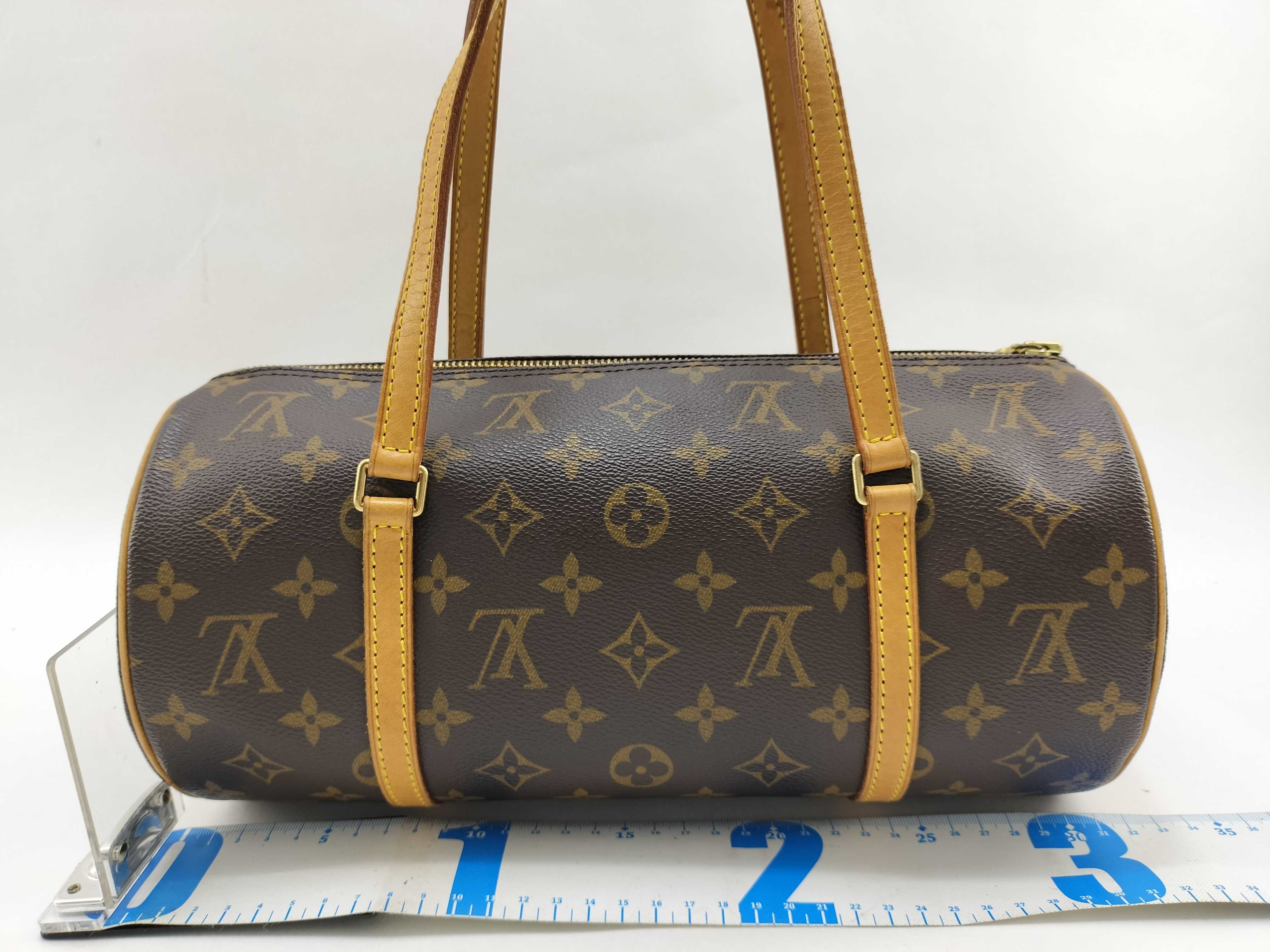 Monogram Papillon 30 M51385 Brown Handbag — view 2