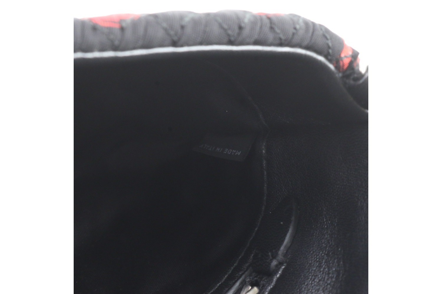 Matelassé Strawberry Bijou Leather Shoulder Bag — view 9