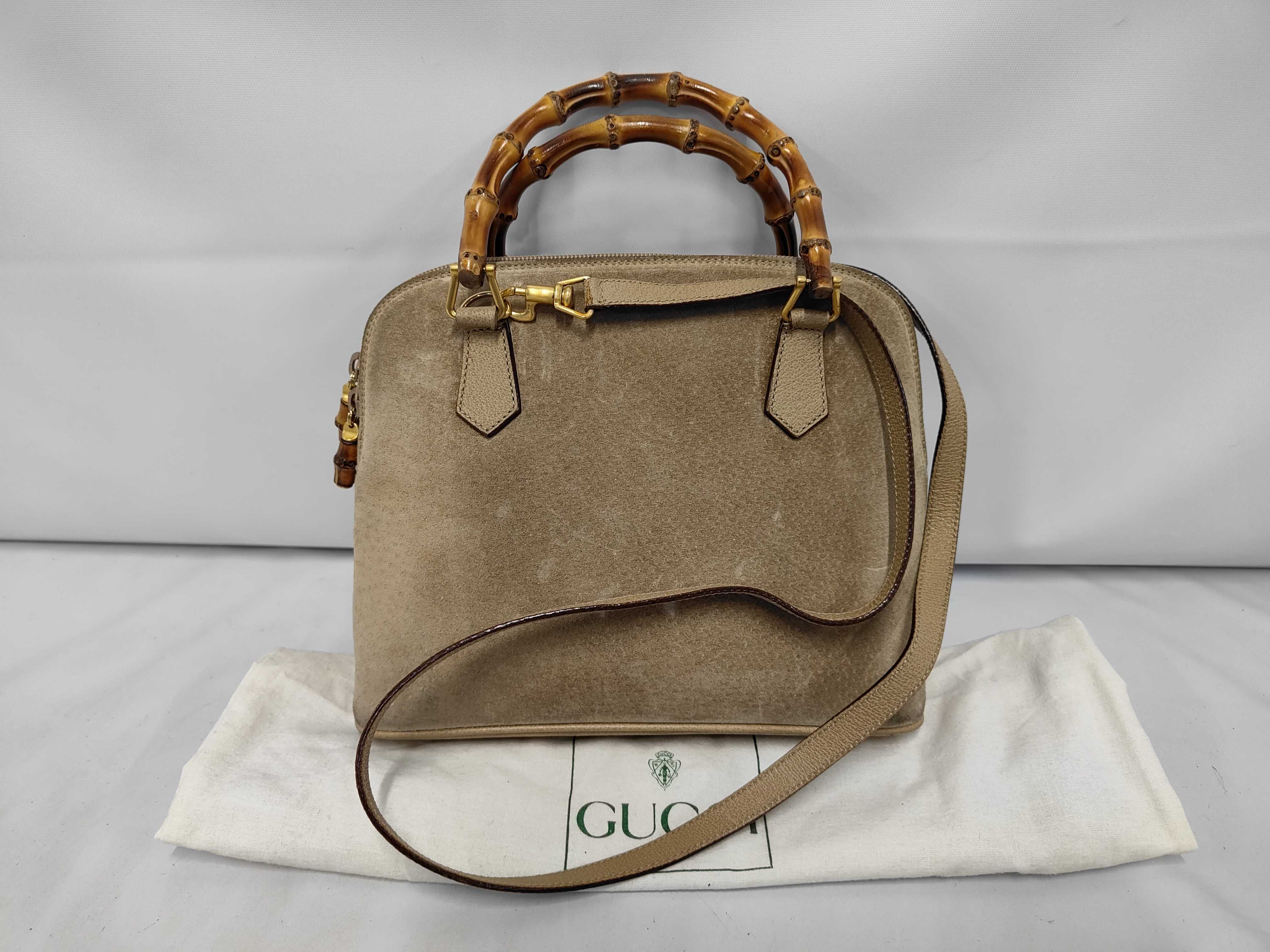 Bamboo 2-way Shoulder Bag 000.2214.0290 Ivory Bag