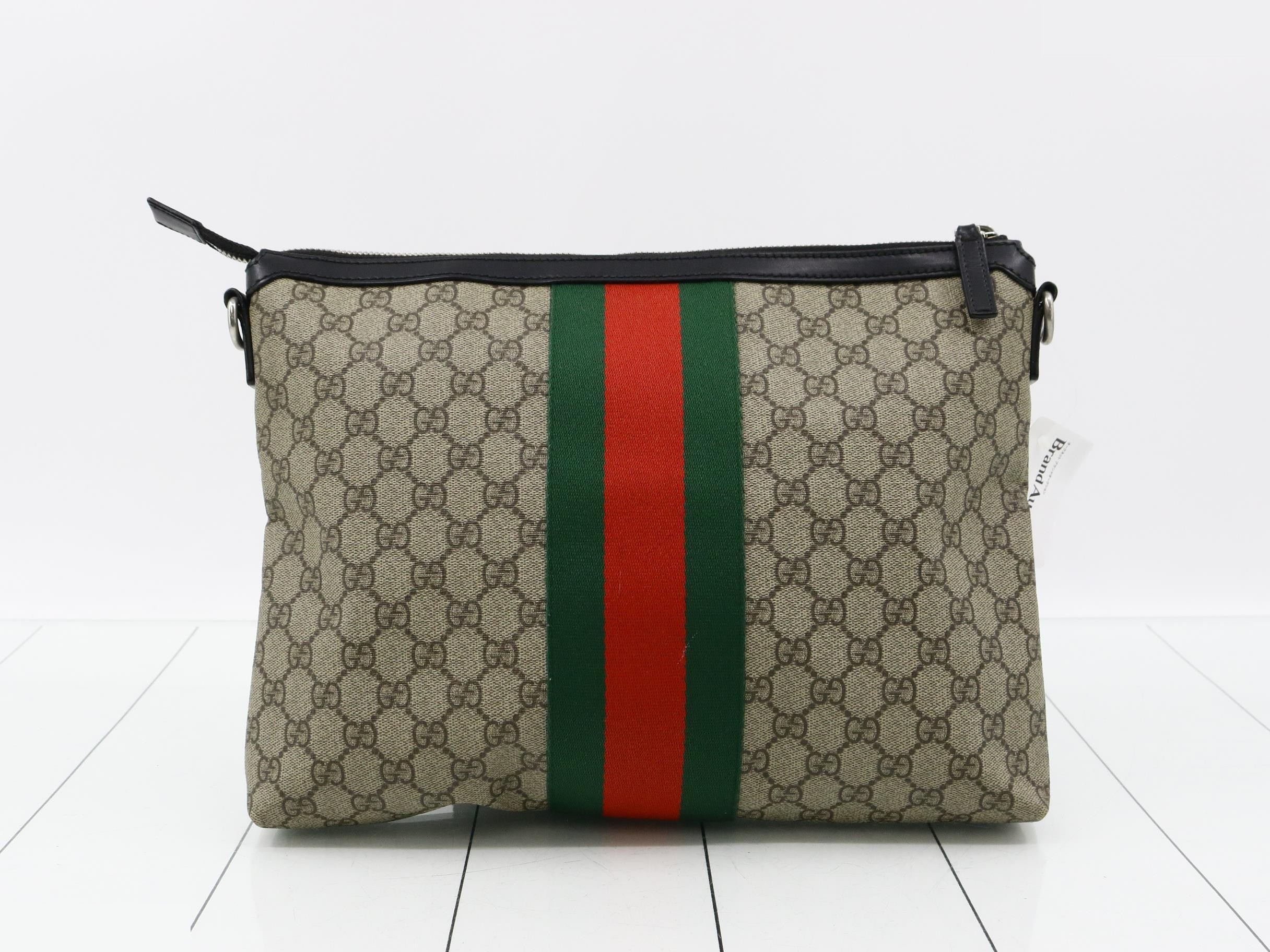 GG Supreme Sherry Line 2-Way Clutch Bag — view 2