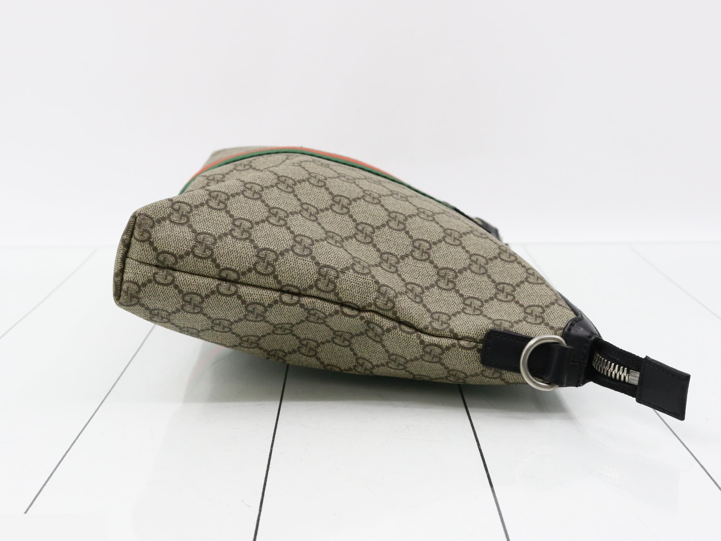 GG Supreme Sherry Line 2-Way Clutch Bag — view 3