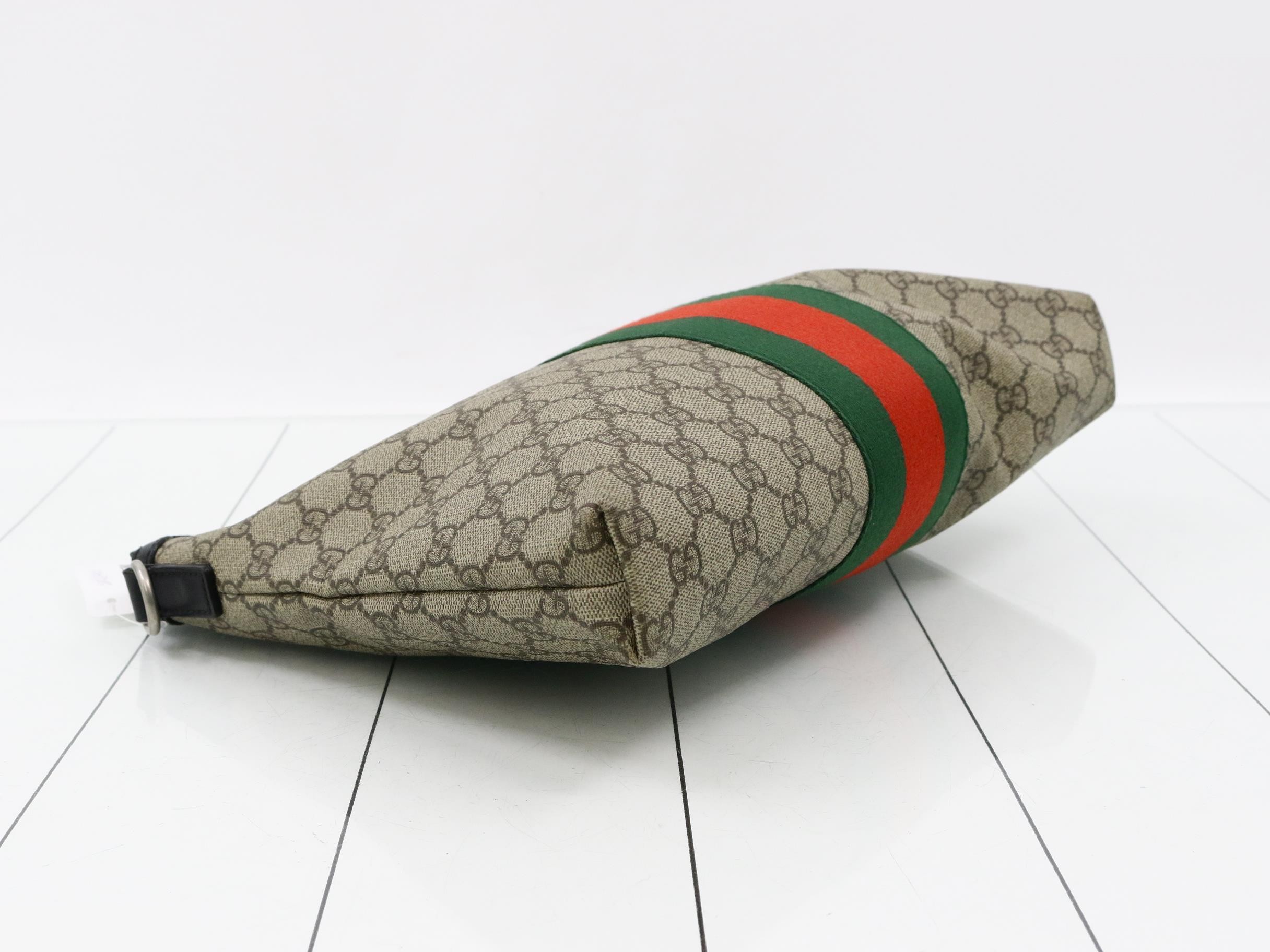 GG Supreme Sherry Line 2-Way Clutch Bag — view 5