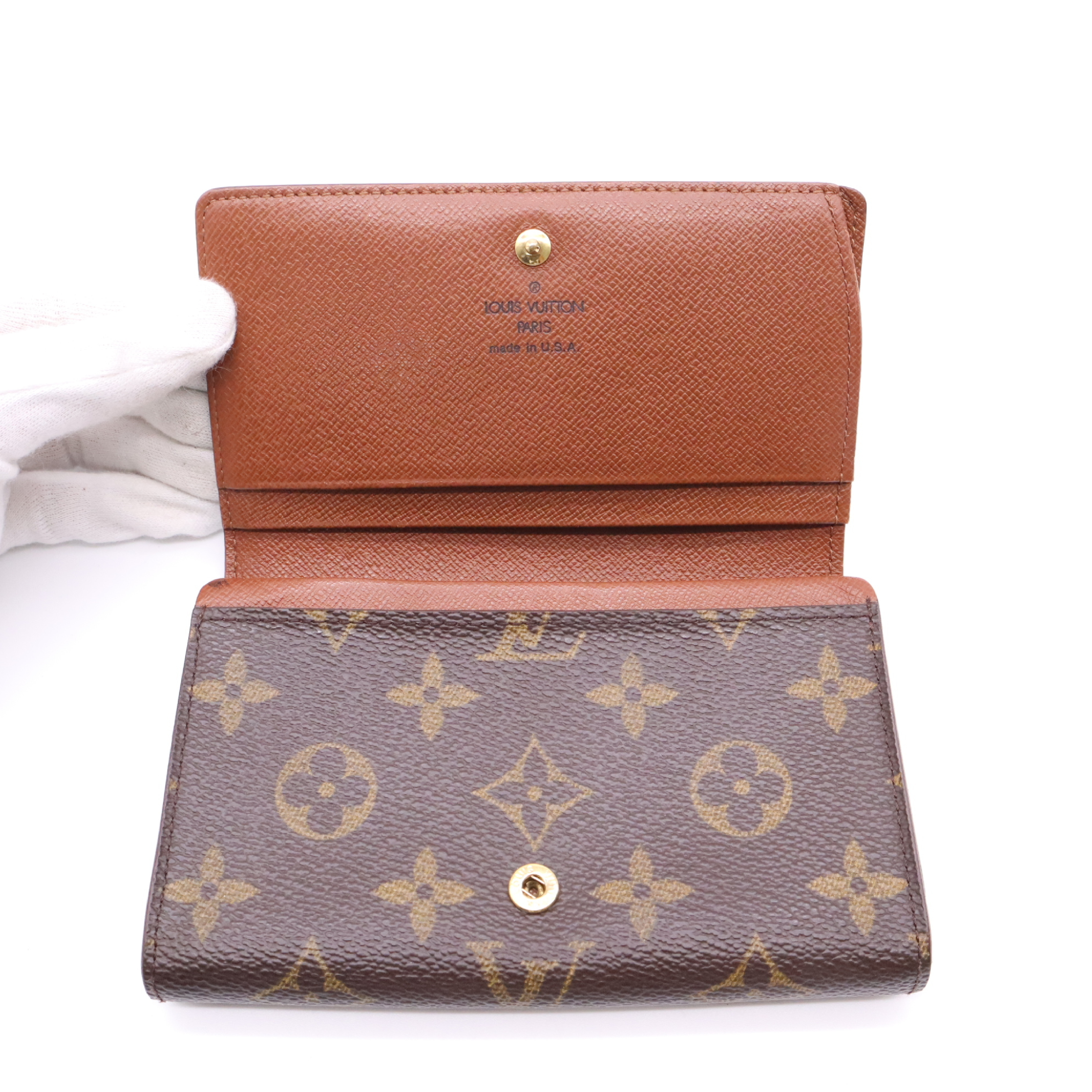 M61735 Monogram Portemonnaie Zip Wallet — view 8