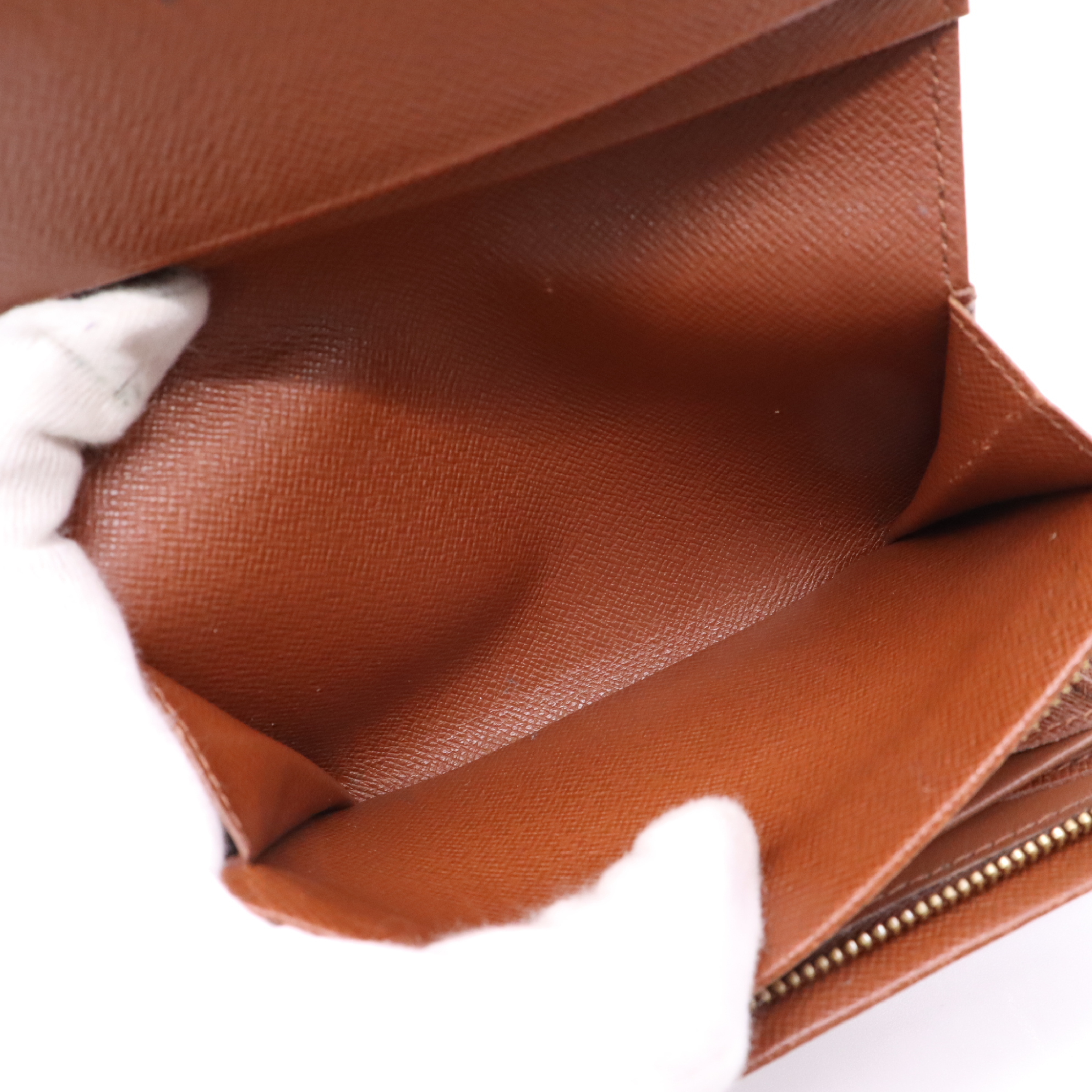 M61735 Monogram Portemonnaie Zip Wallet — view 9