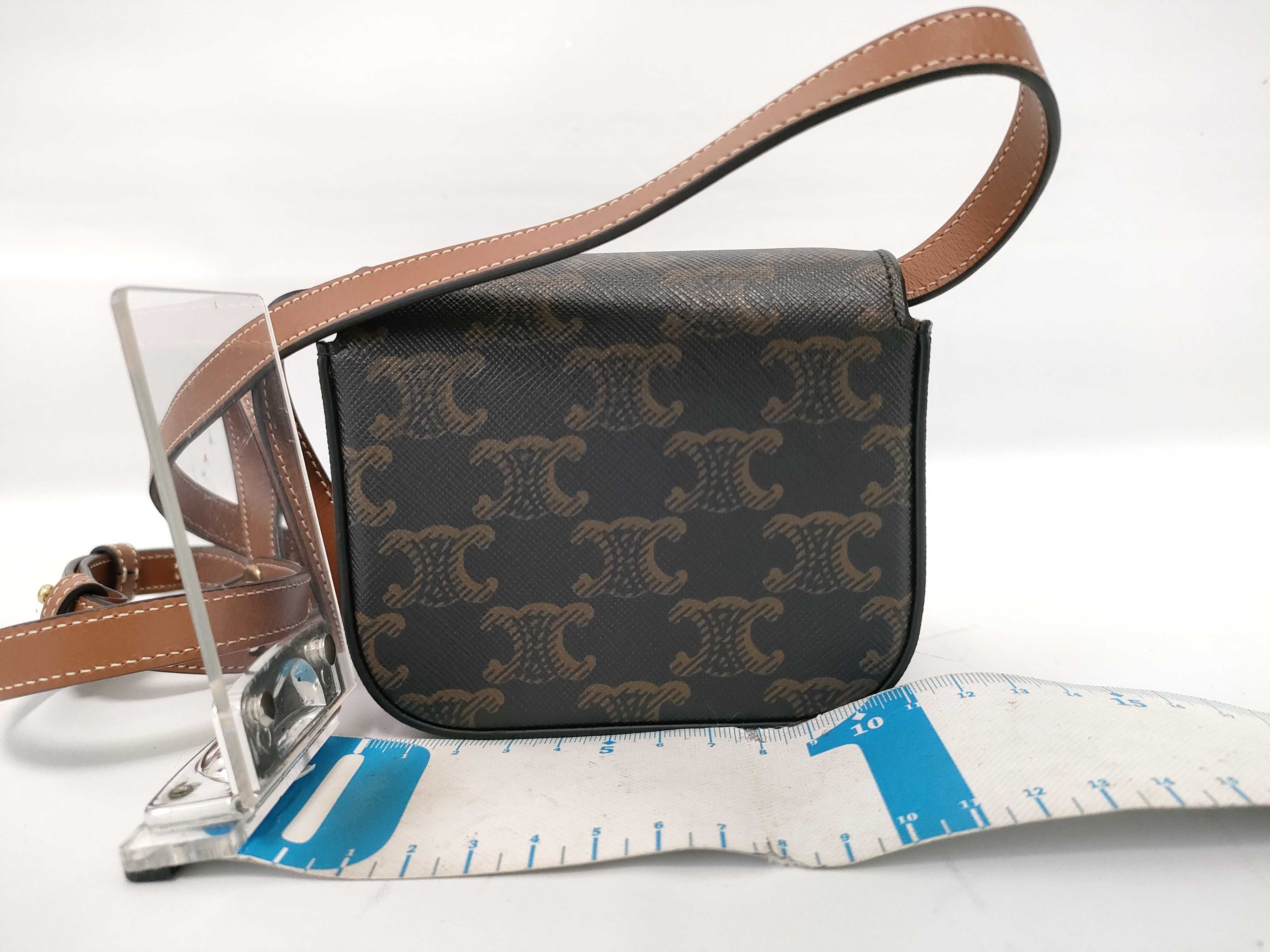 Mini Triomphe Shoulder Bag — view 2