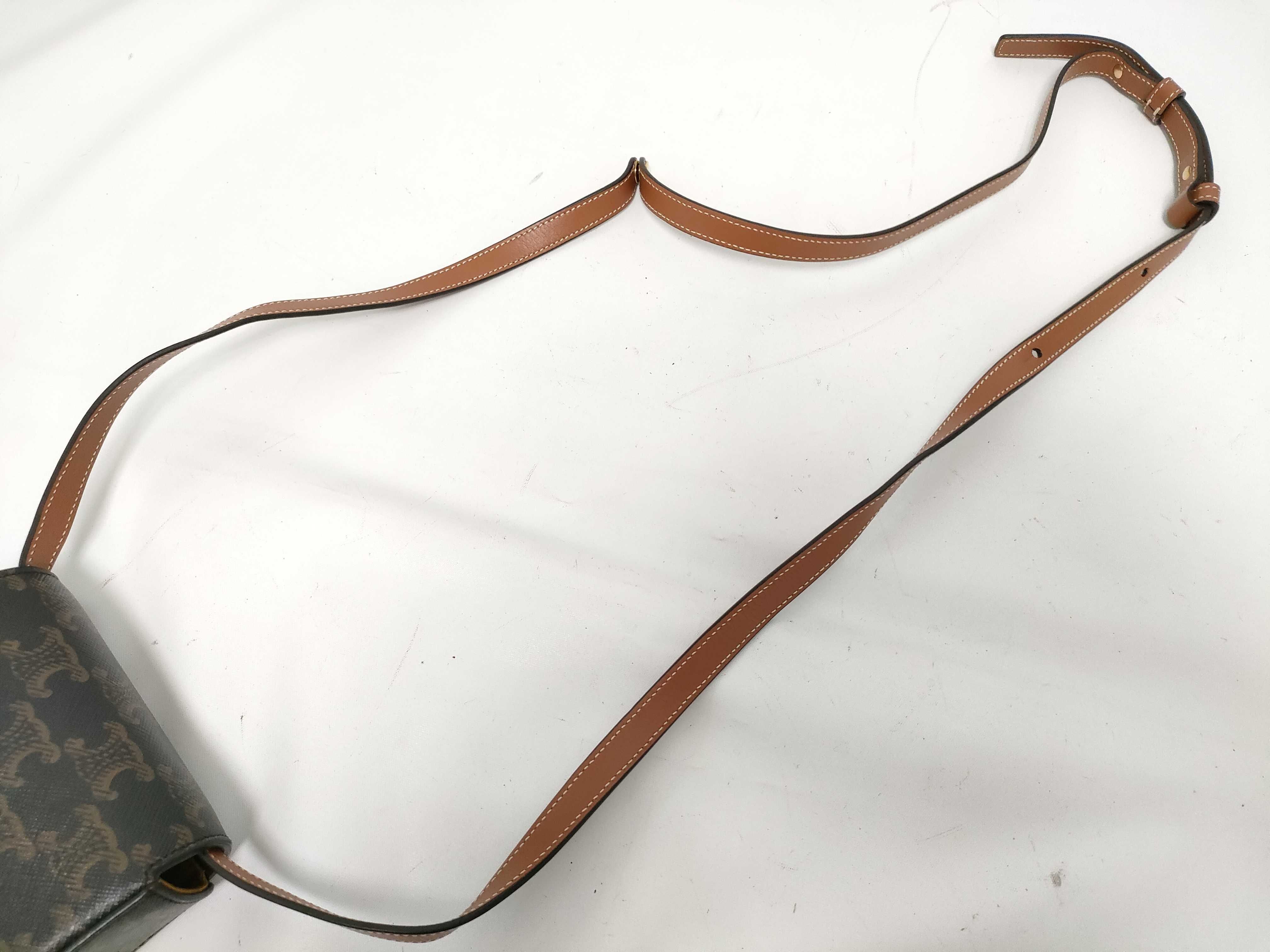 Mini Triomphe Shoulder Bag — view 7