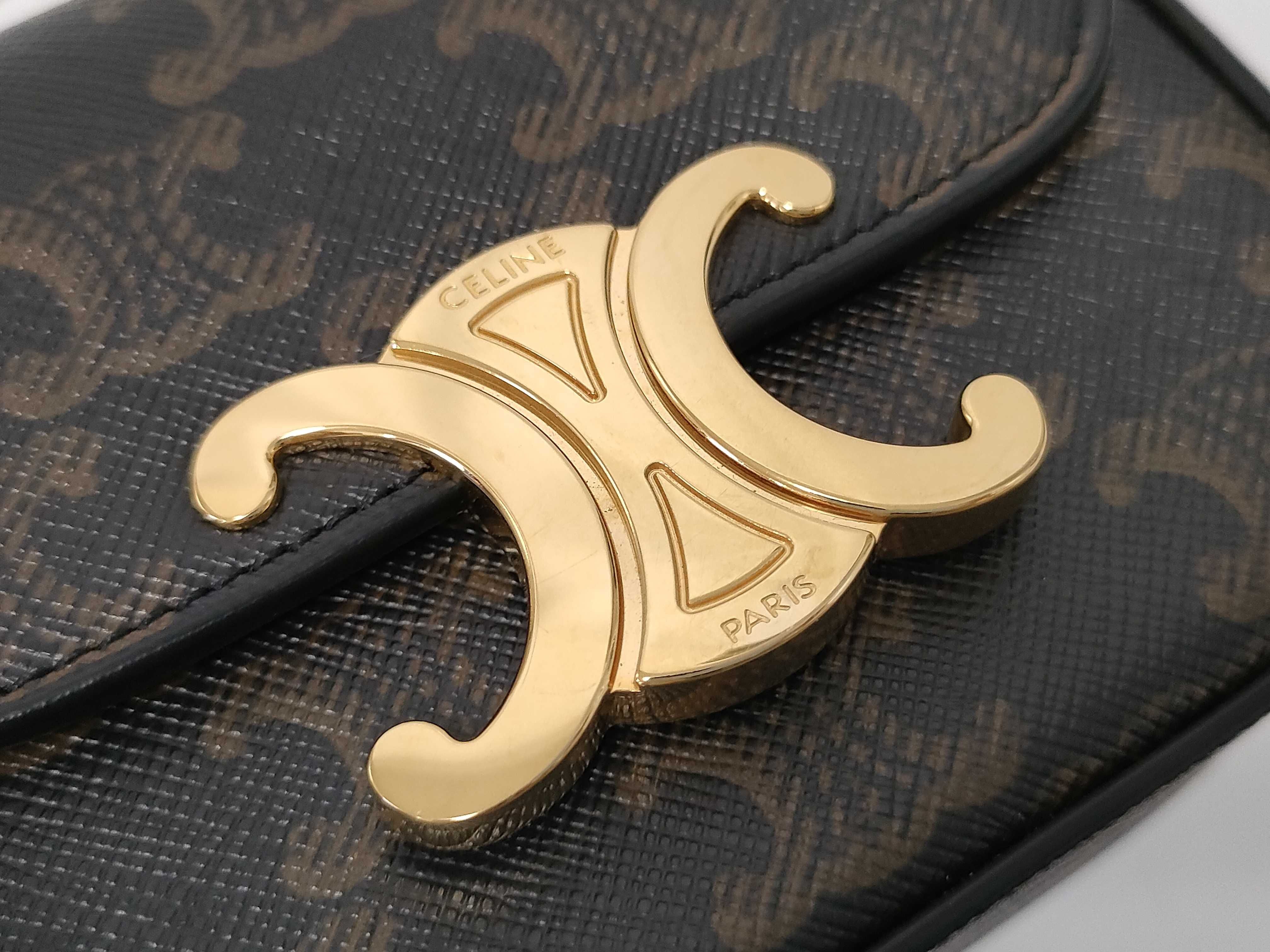 Mini Triomphe Shoulder Bag — view 8
