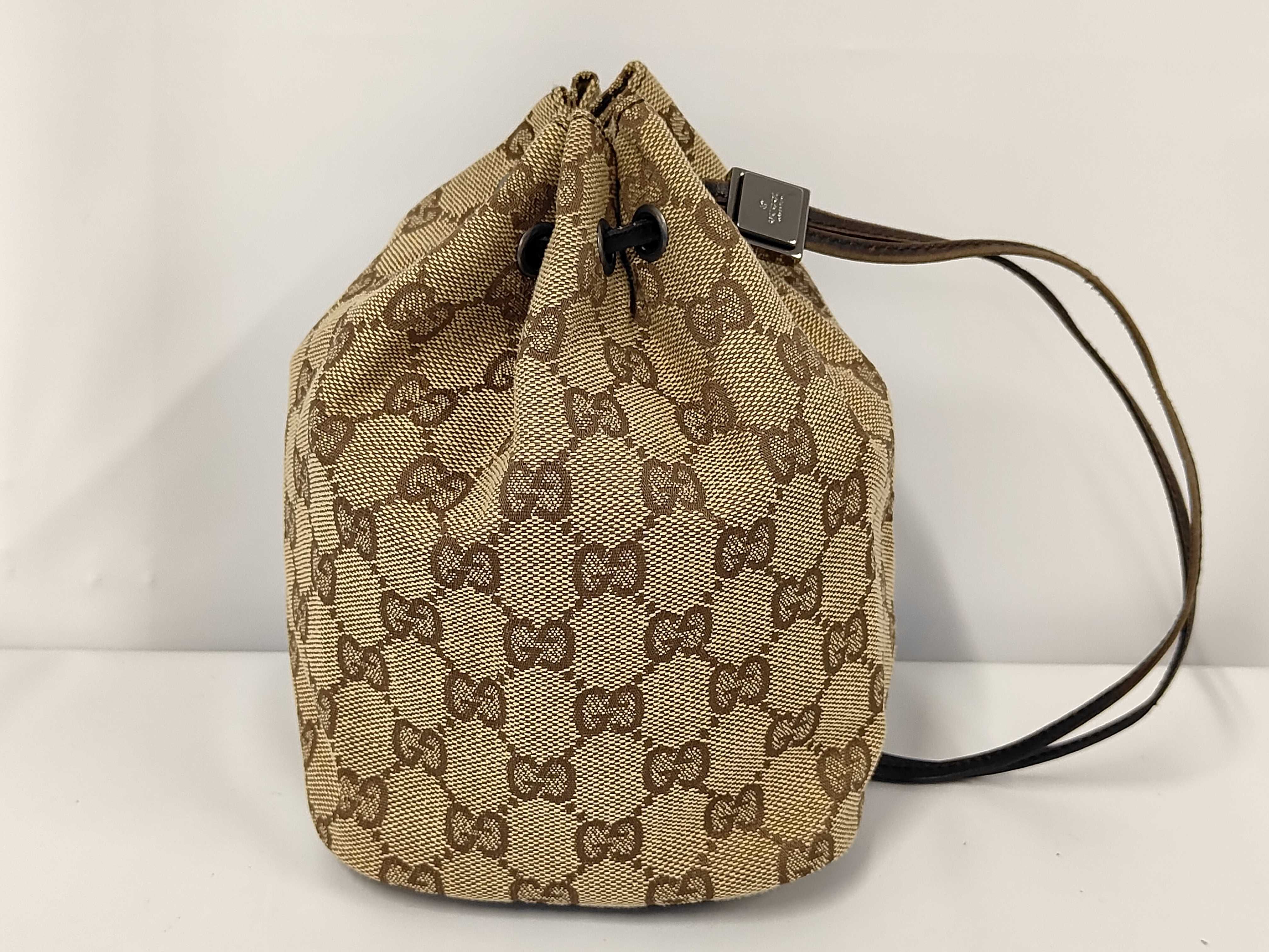 GG Canvas Handbag Pouch