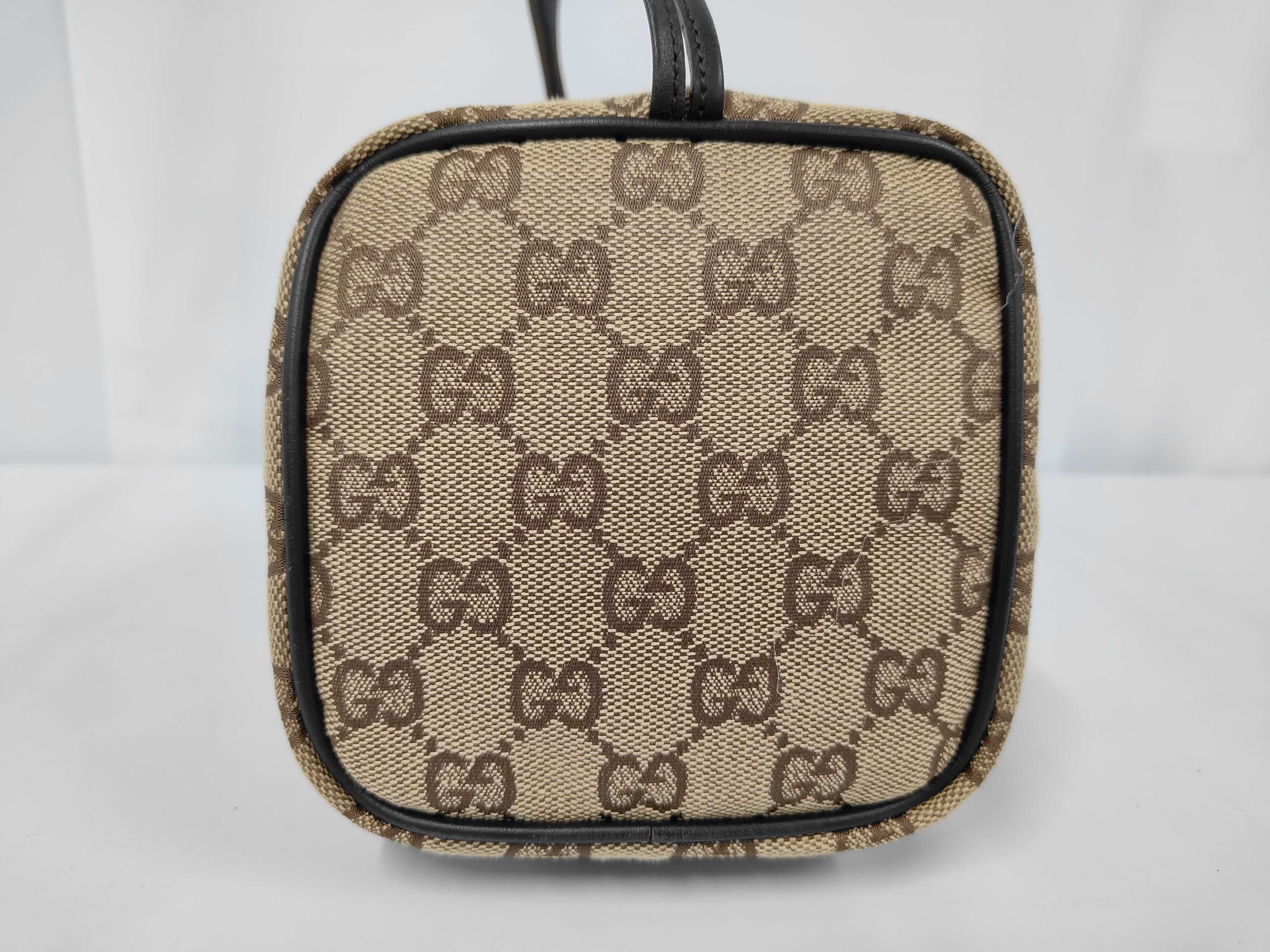 GG Canvas Handbag Pouch — view 7