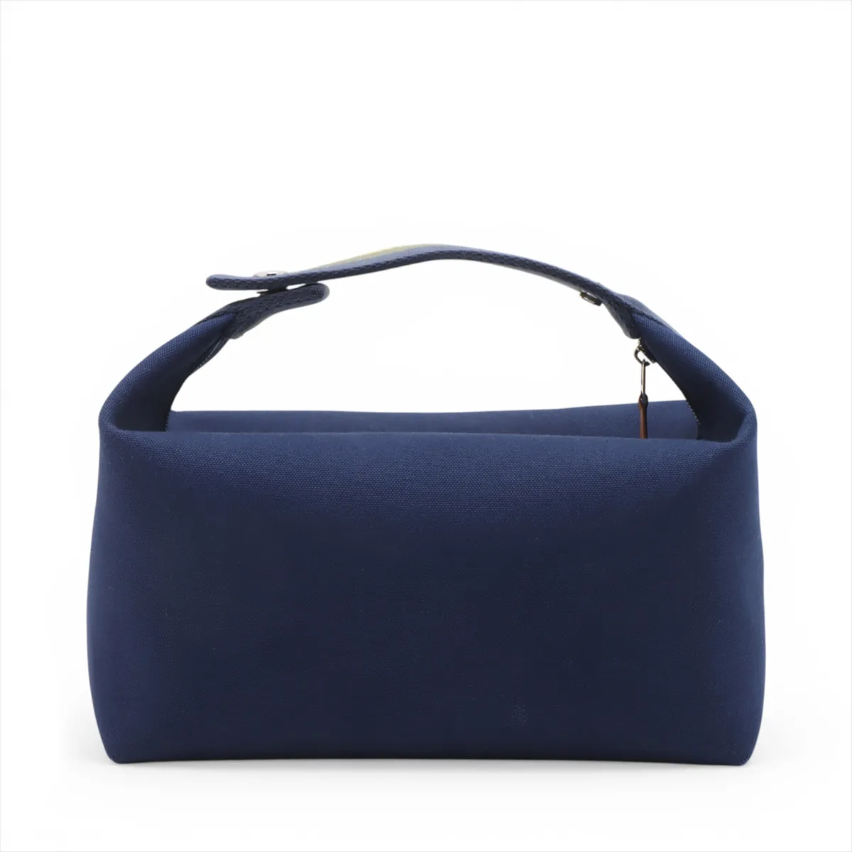 Bride à Black GM Canvas Navy Silver Hardware — view 2