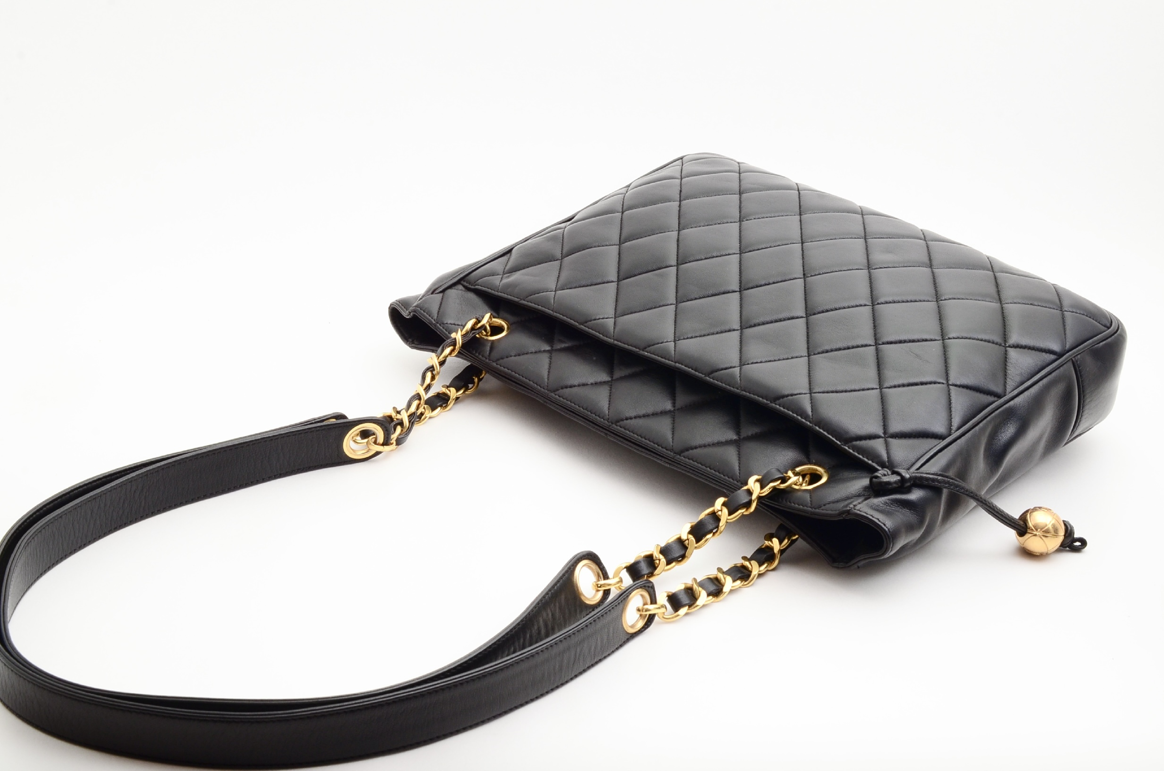 Matelassé Lambskin Coco Ball Shoulder Bag — view 4