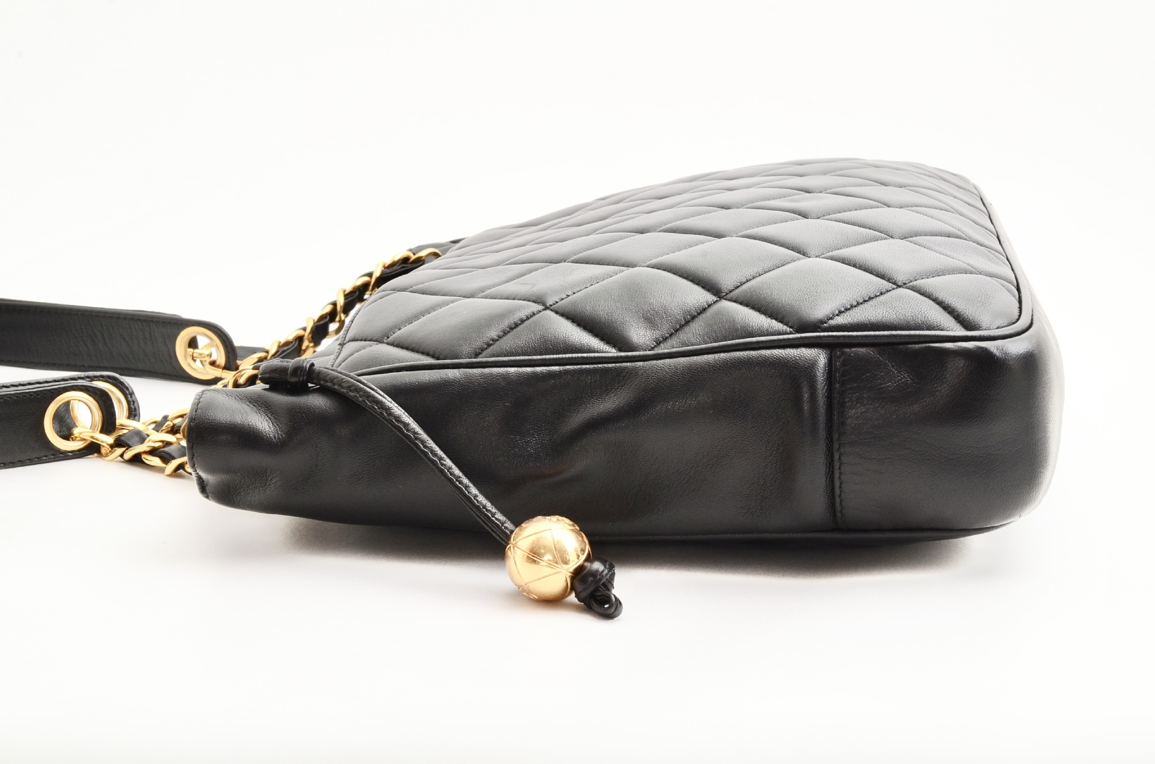 Matelassé Lambskin Coco Ball Shoulder Bag — view 5