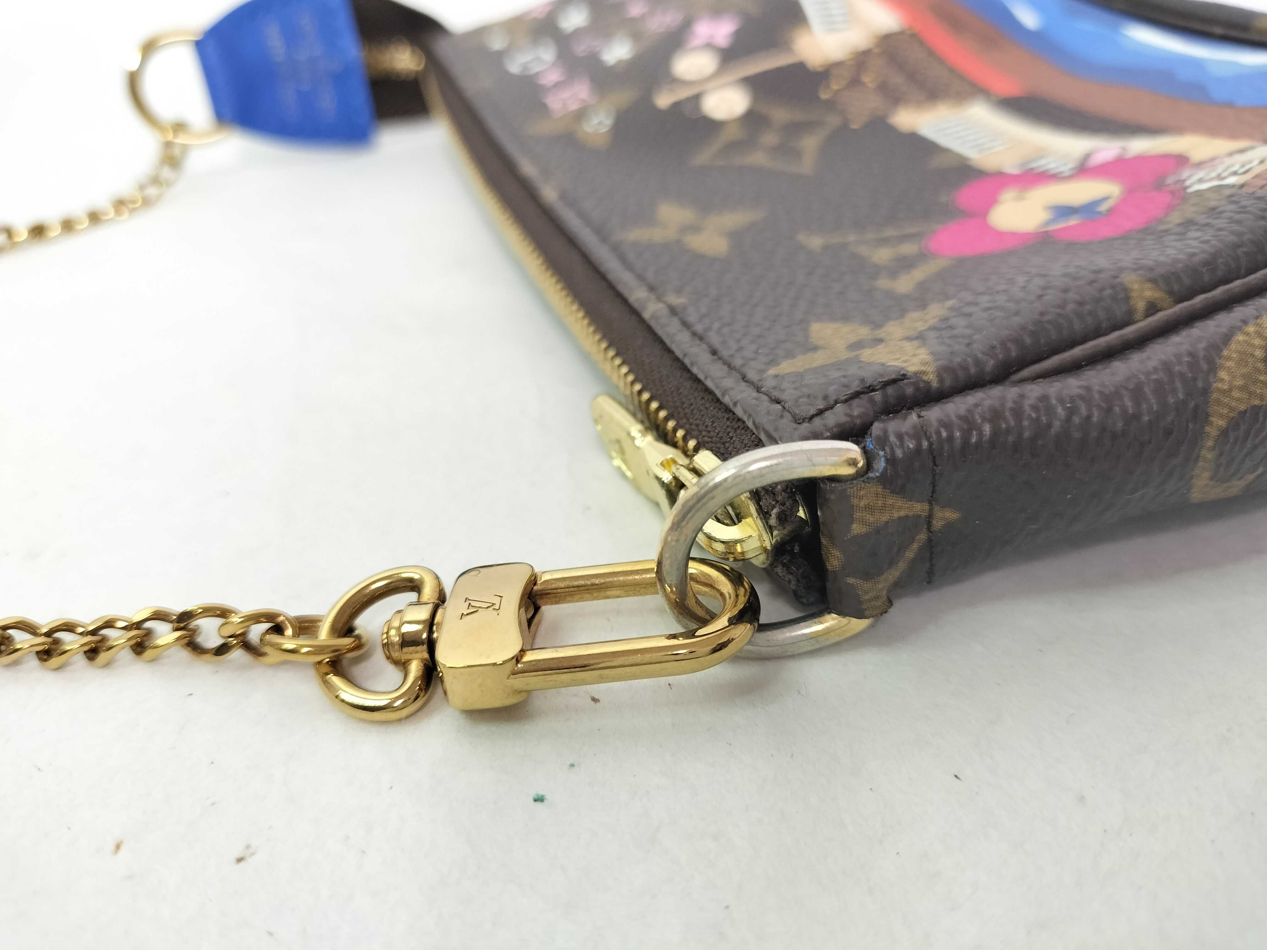 Monogram Bag Louis Vuitton Mini Pochette Accessoires Vivienne Pouch — view 7