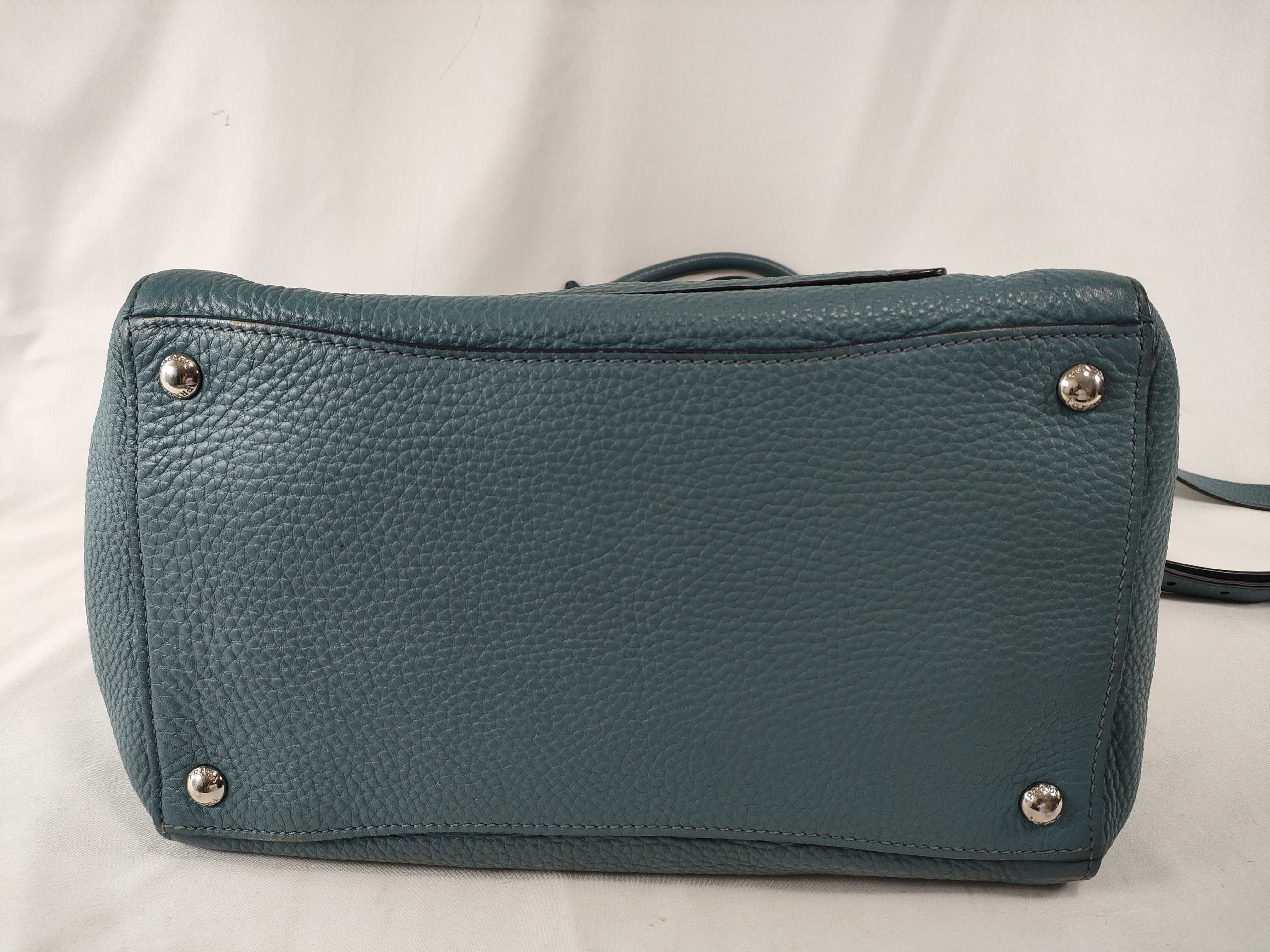 2-way tote bag, Vitello, blue tote bag — view 8