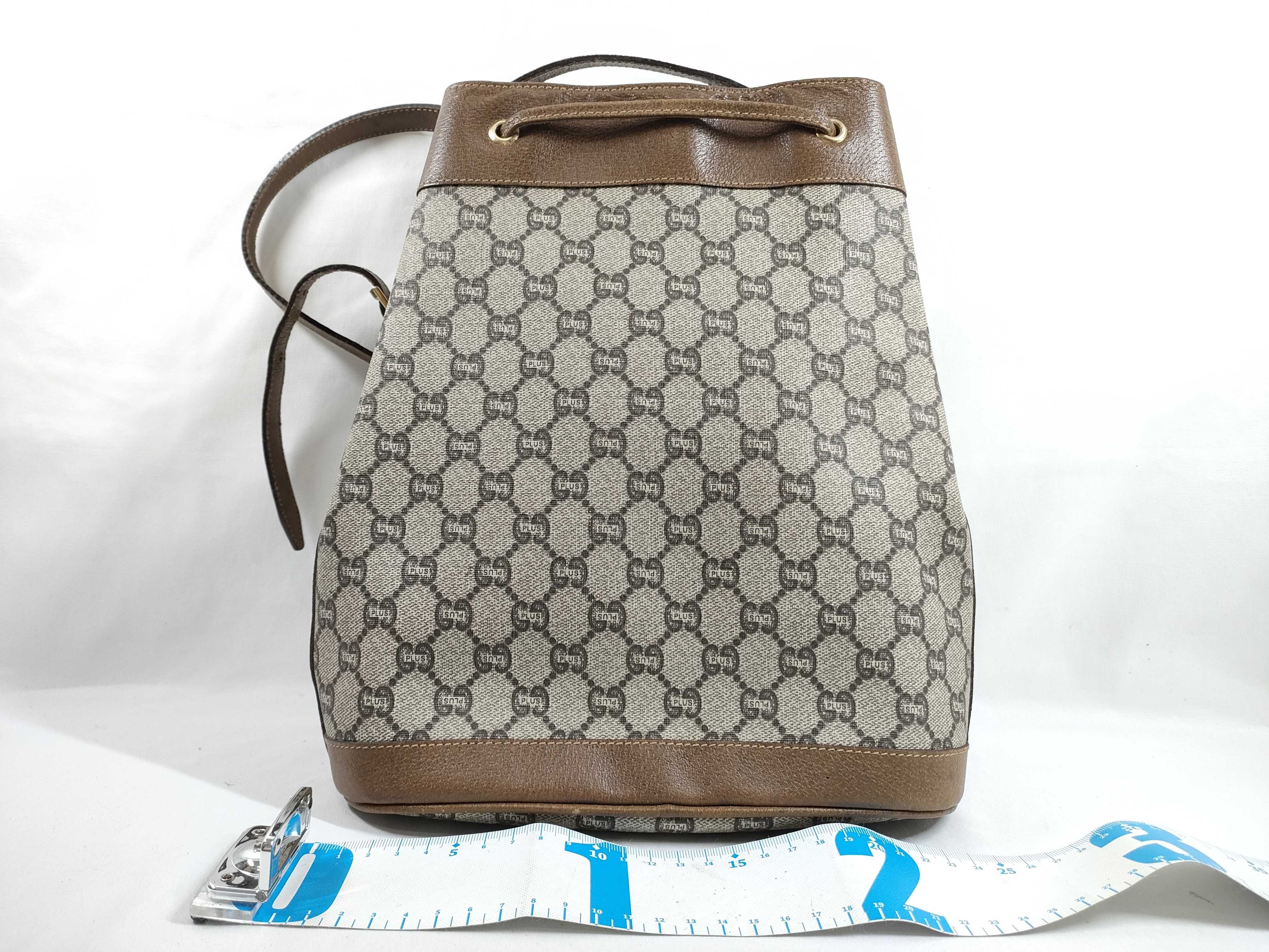 GG Supreme Plus Drawstring Shoulder Bag — view 2