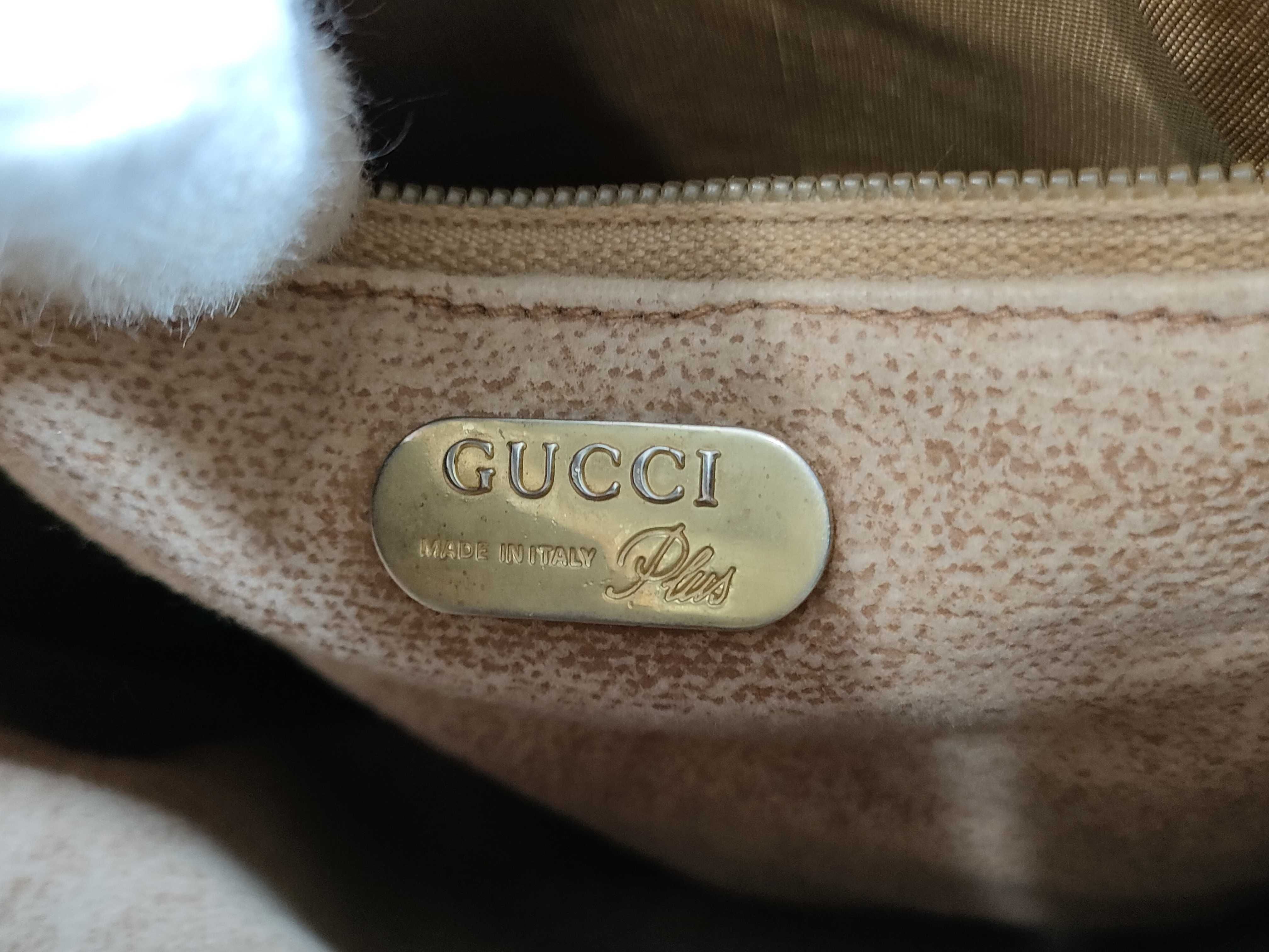 GG Supreme Plus Drawstring Shoulder Bag — view 11