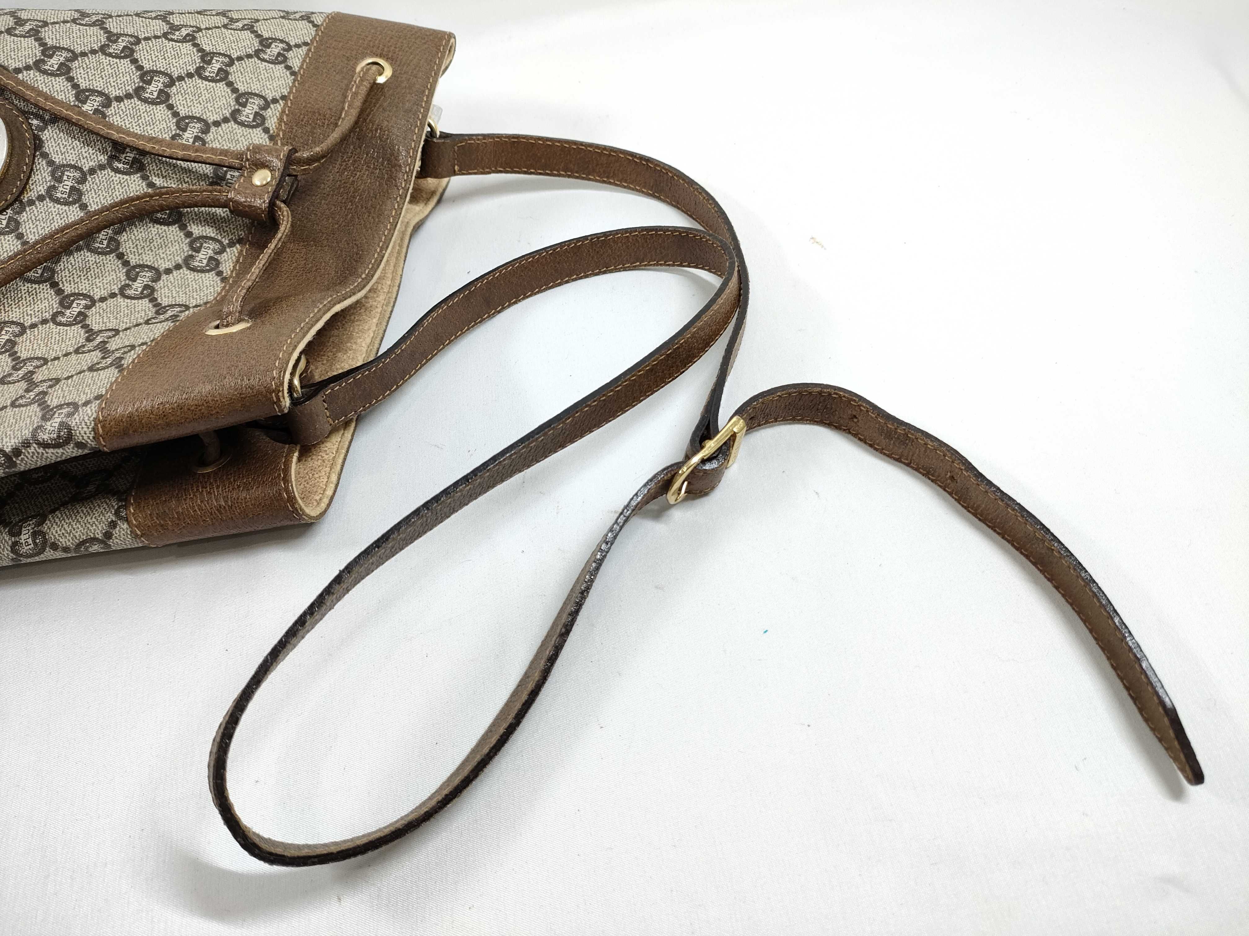 GG Supreme Plus Drawstring Shoulder Bag — view 3
