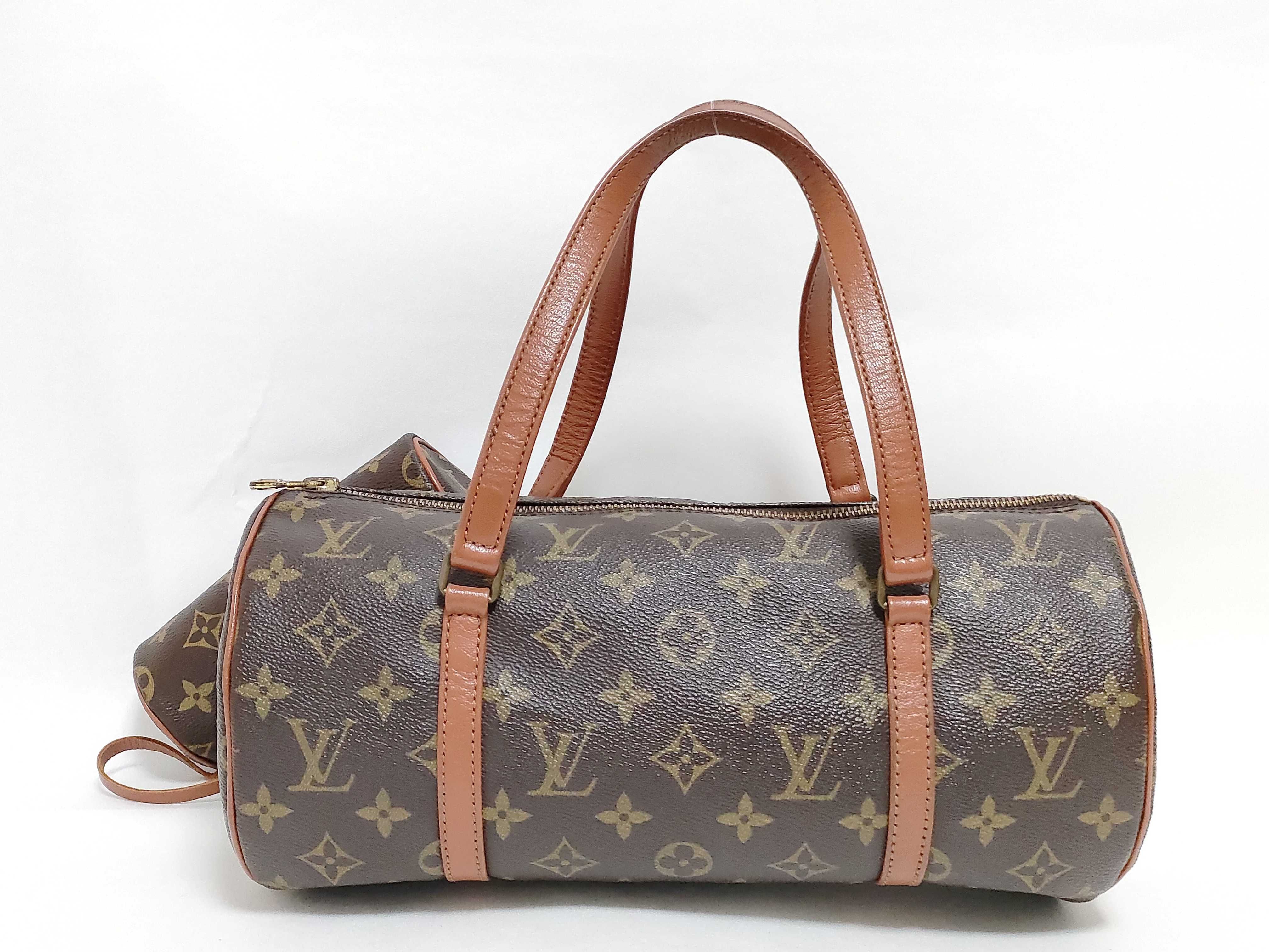Monogram Papillon 30 M51385 864TH Brown Handbag