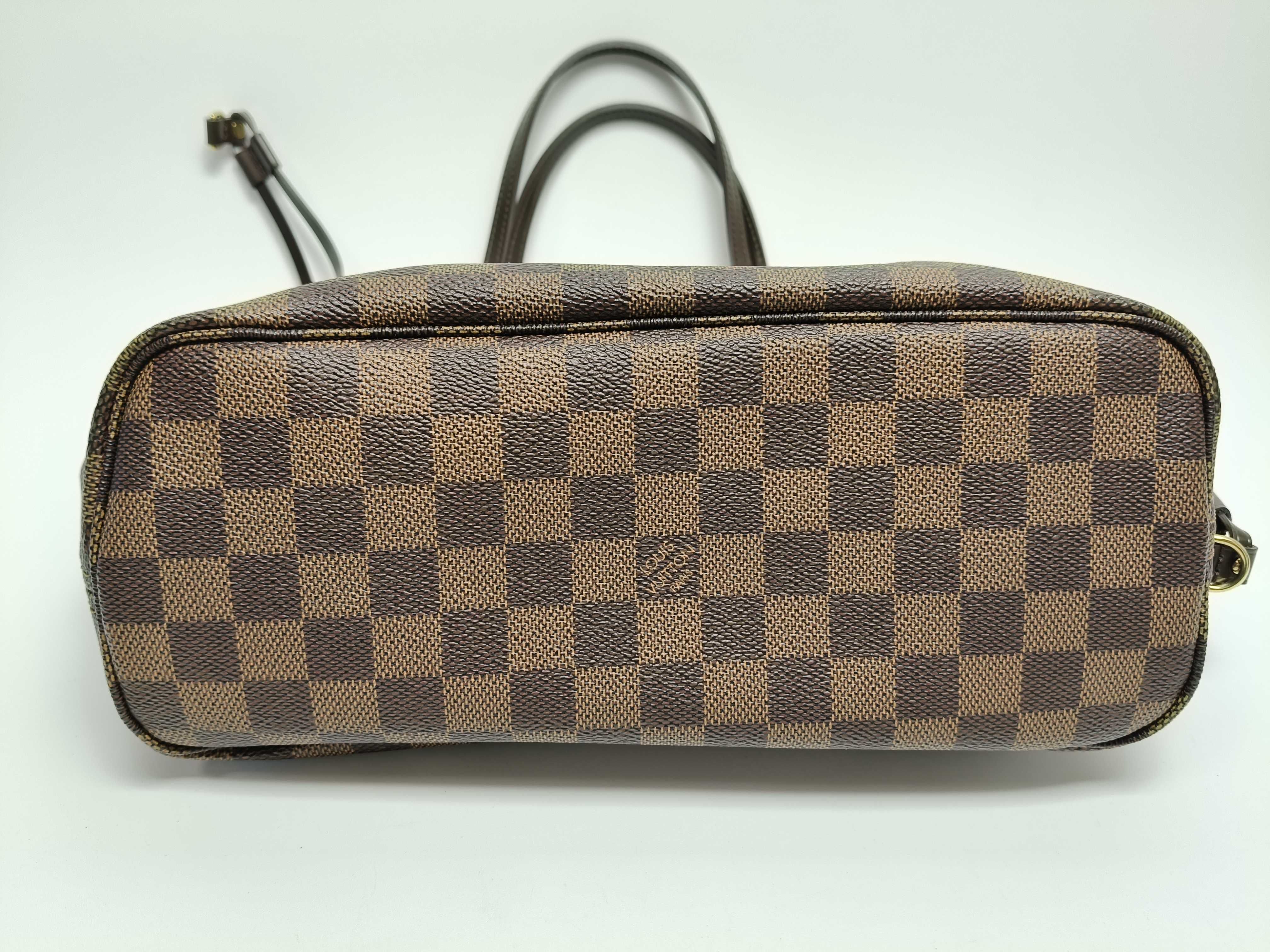 Damier N51109 Neverfull PM Tote Bag — view 7