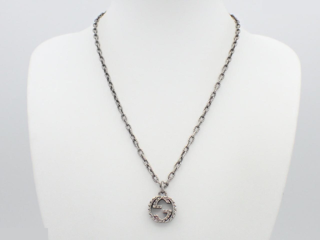 Necklace, 925 sterling silver, 17.4g, chain approximately 44cm — view 3