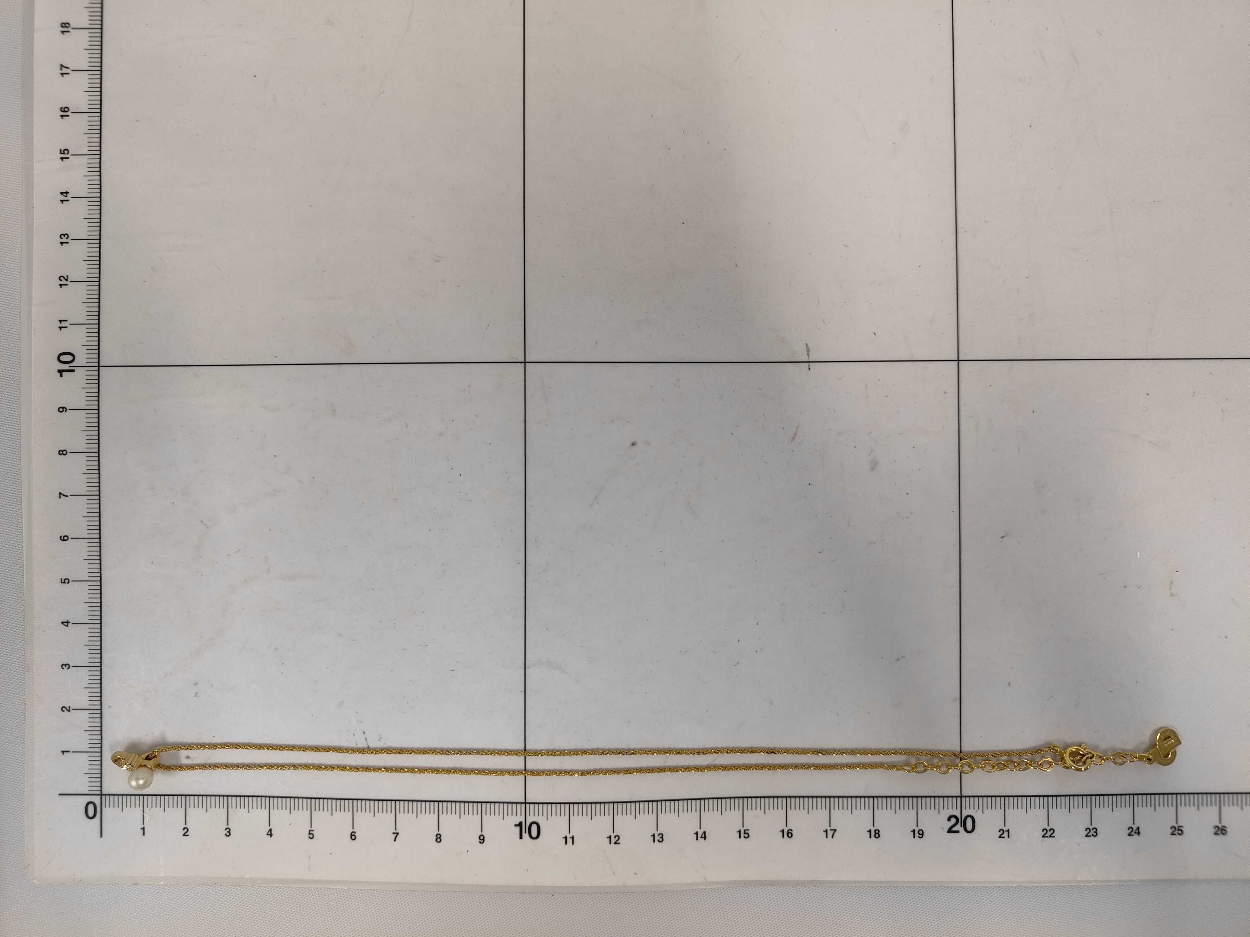 Pearl Stone Gold Necklace — view 5