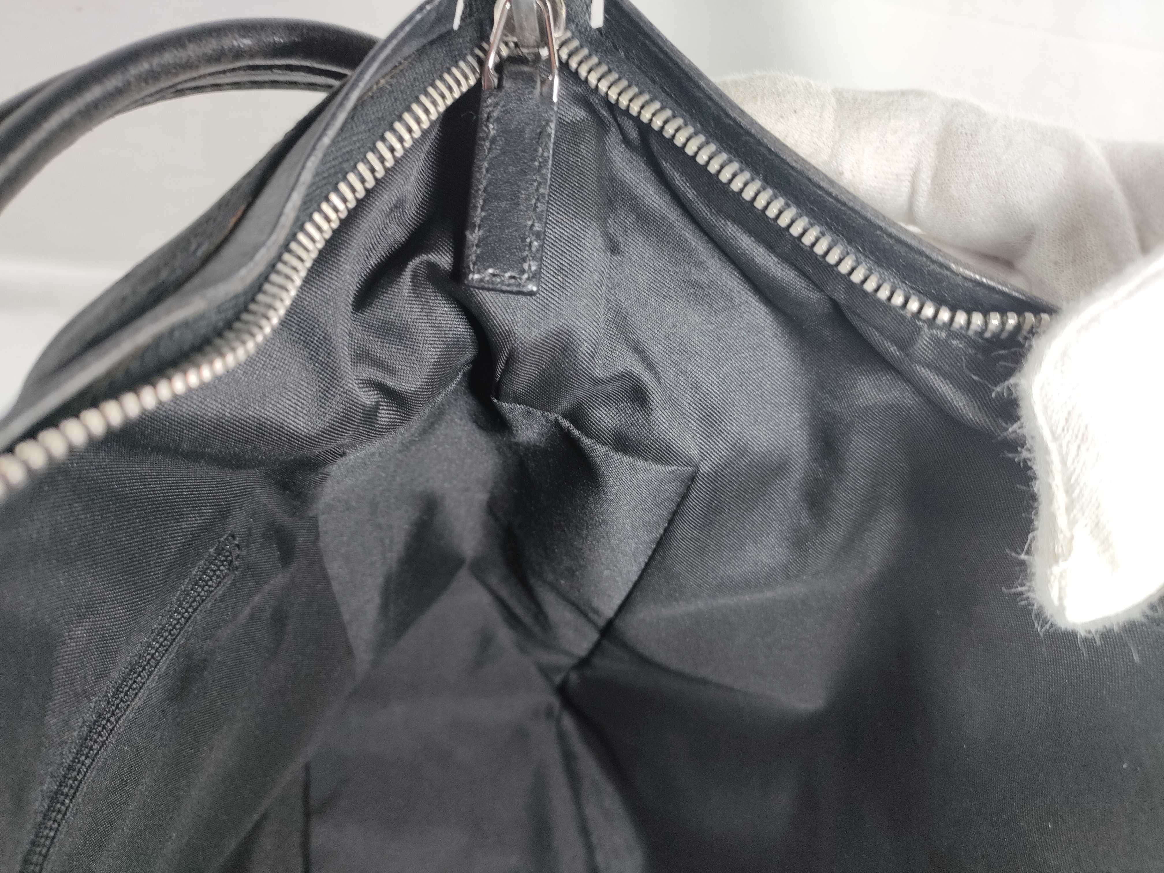 Shoulder Bag, Gucci One-Shoulder Bag, Half Moon GG Nylon, Black Shoulder Bag — view 11