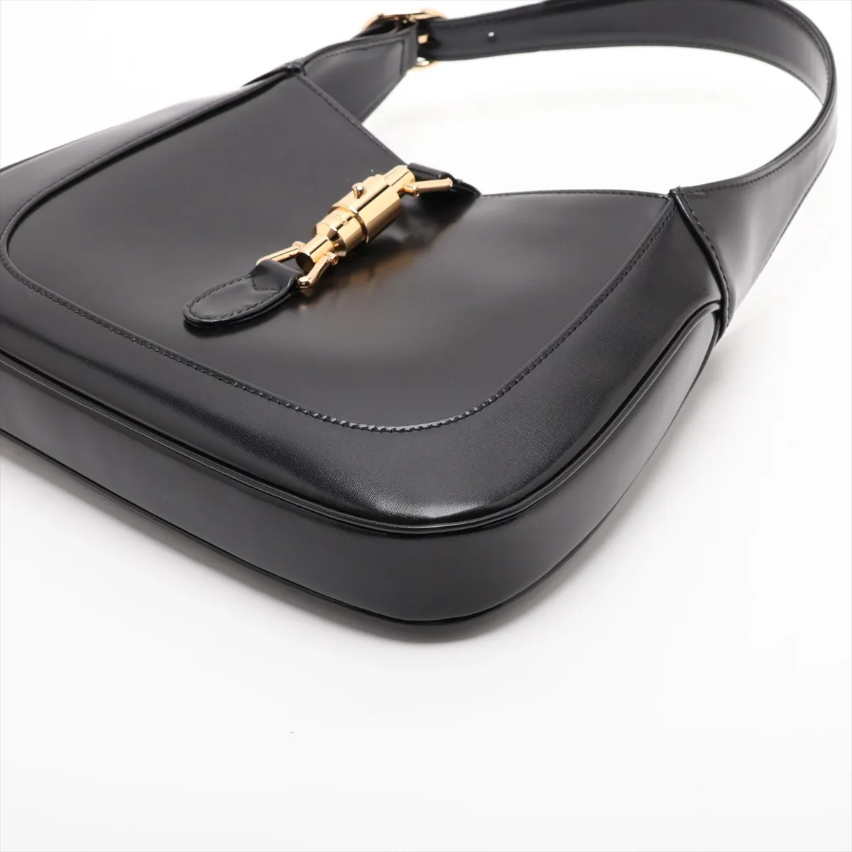 Jackie 1961 Leather Shoulder Bag, Black, 636709 — view 3