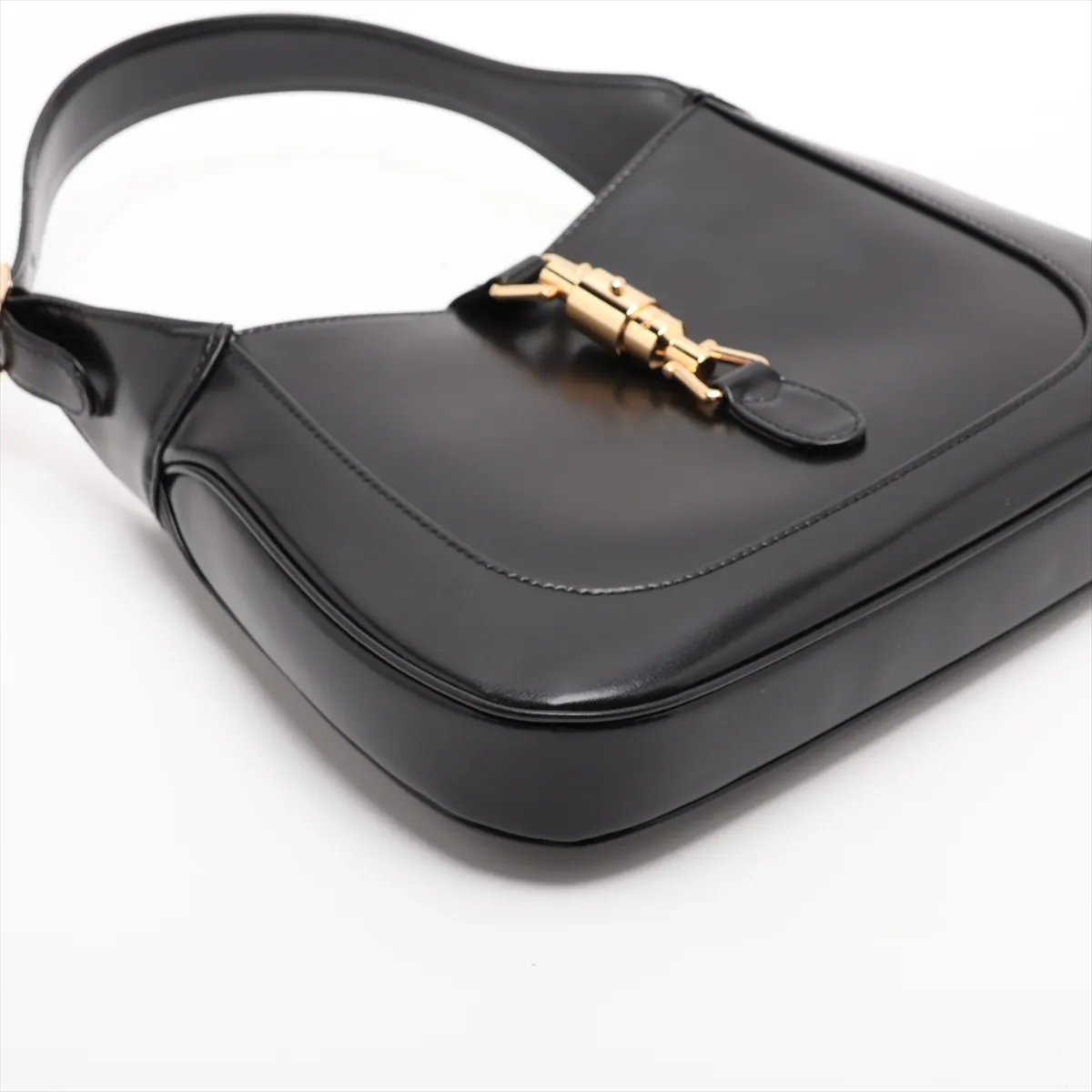Jackie 1961 Leather Shoulder Bag, Black, 636709 — view 4