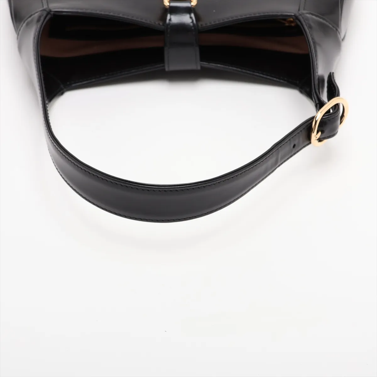 Jackie 1961 Leather Shoulder Bag, Black, 636709 — view 5