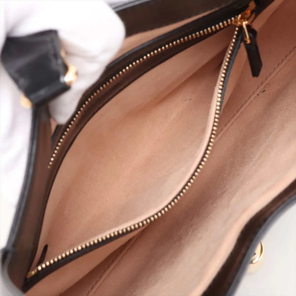 Jackie 1961 Leather Shoulder Bag, Black, 636709 — view 9