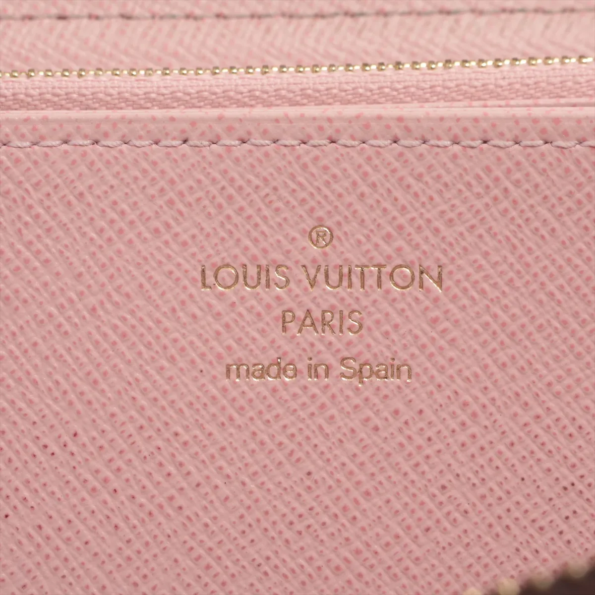 Damier Zippy Wallet N60046 GI2198 Rose Ballerine Round Zip Wallet — view 11