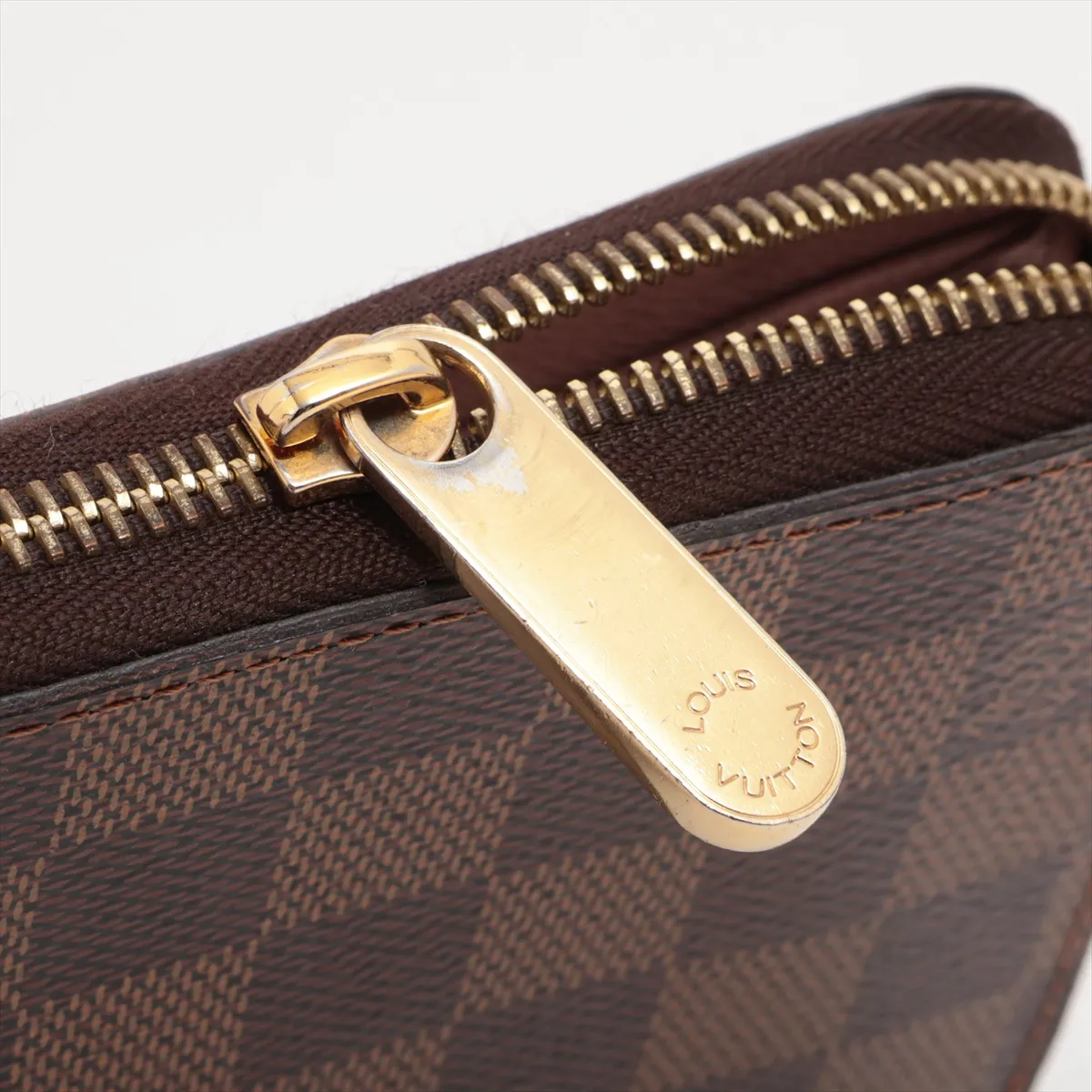 Damier Zippy Wallet N60046 GI2198 Rose Ballerine Round Zip Wallet — view 13