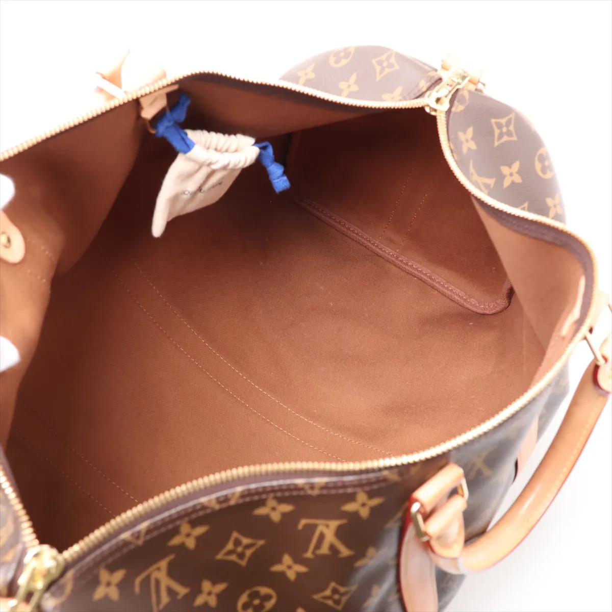 Monogram Keepall Bandoulière 50 M41416 MB4137 Brown — view 8