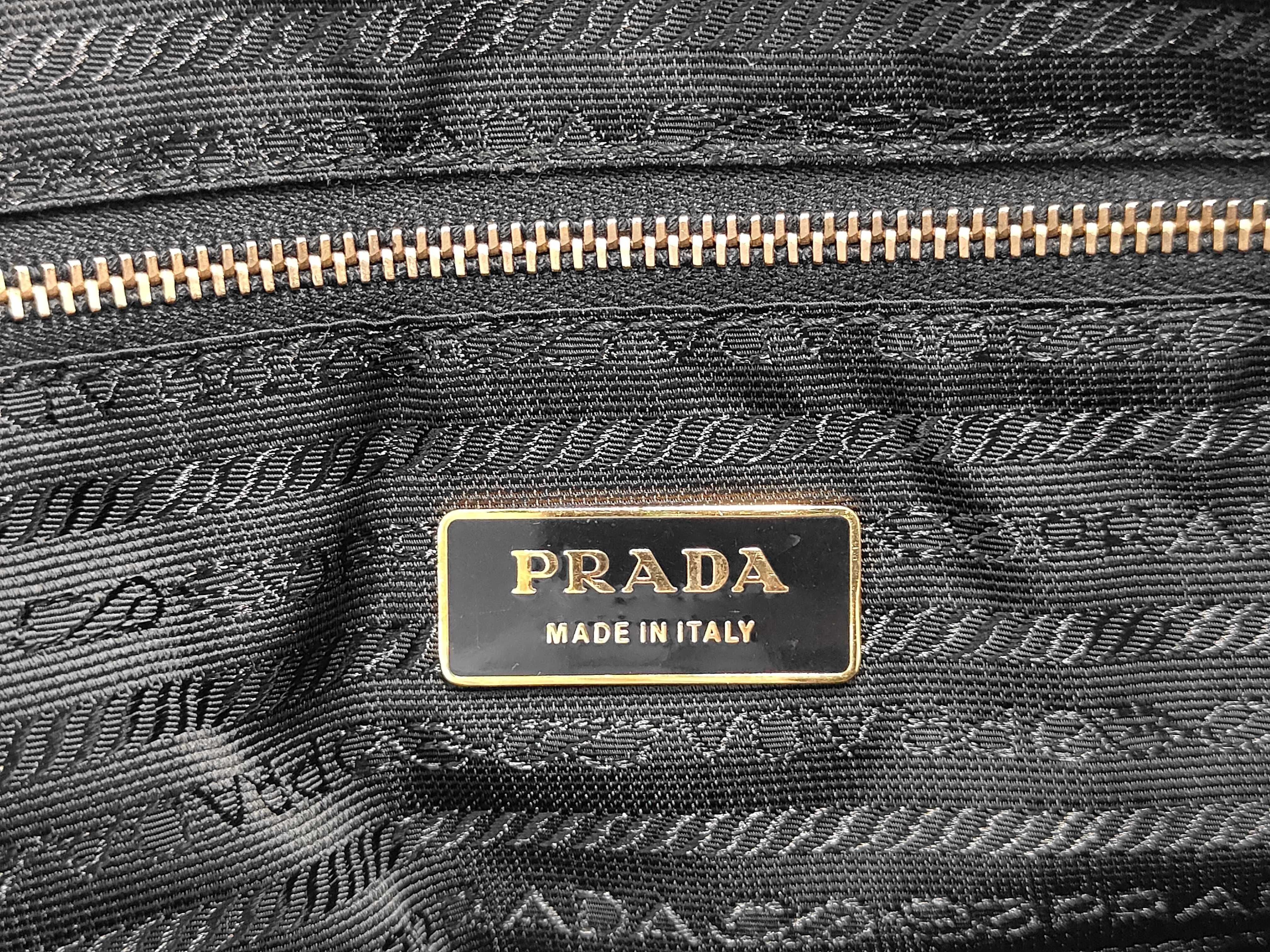 Nylon Triangle Logo Handbag — view 12