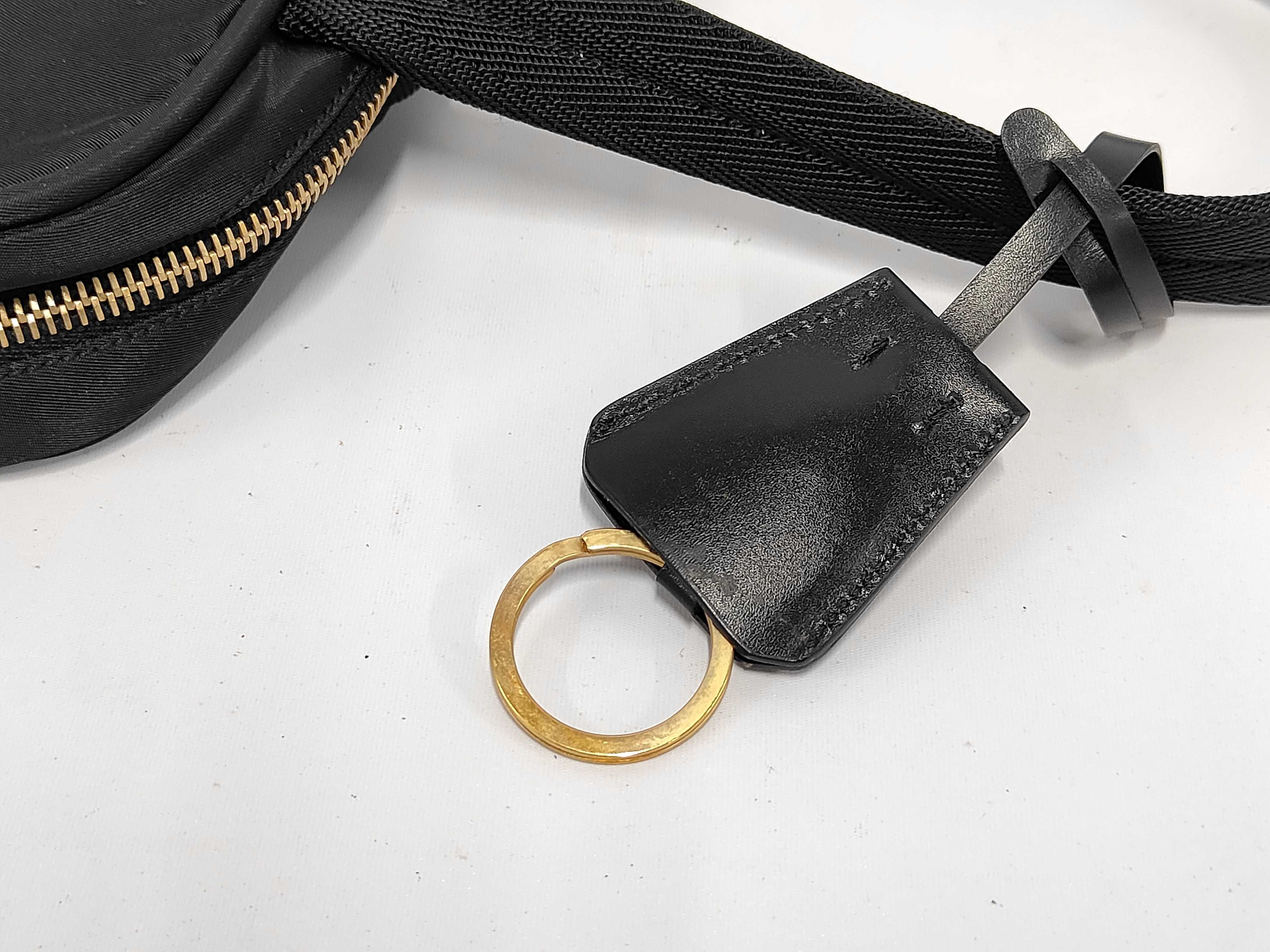 Nylon Triangle Logo Handbag — view 13