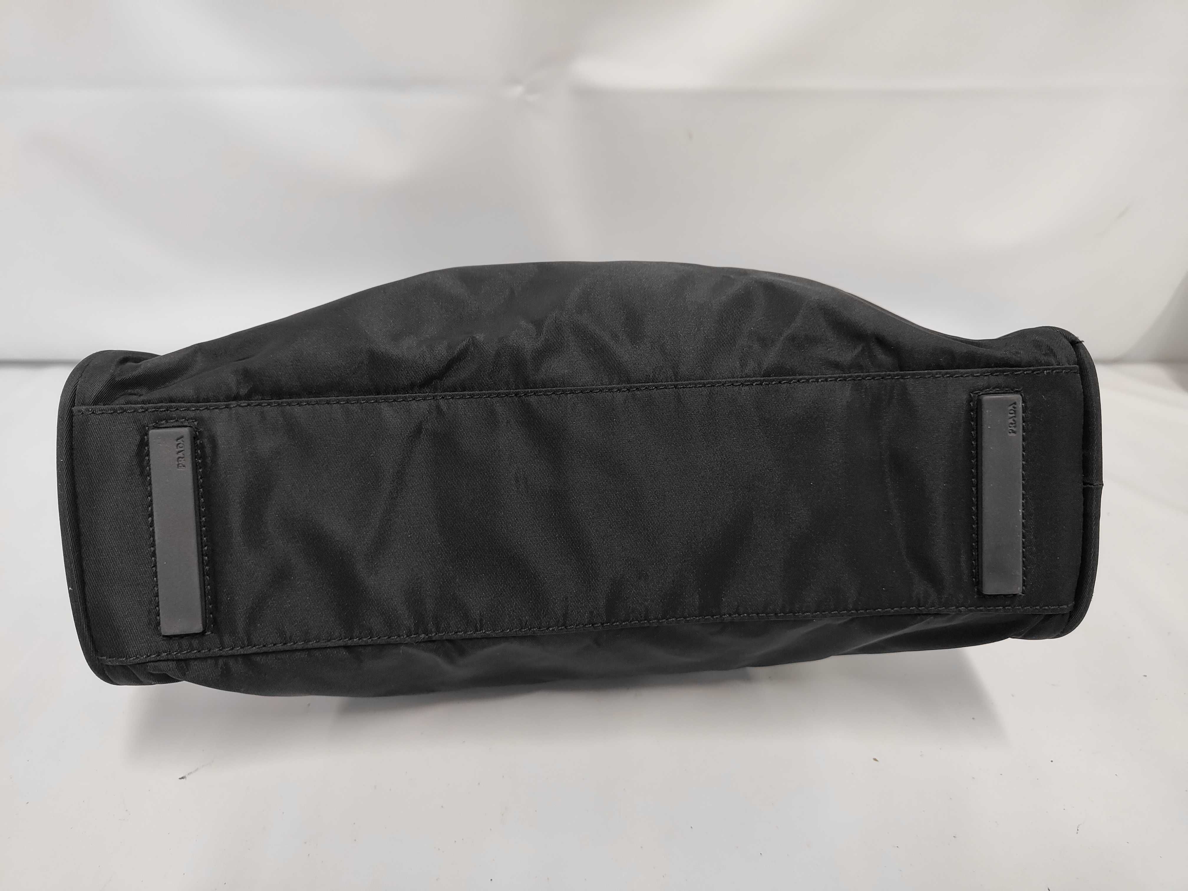 Nylon Triangle Logo Handbag — view 3