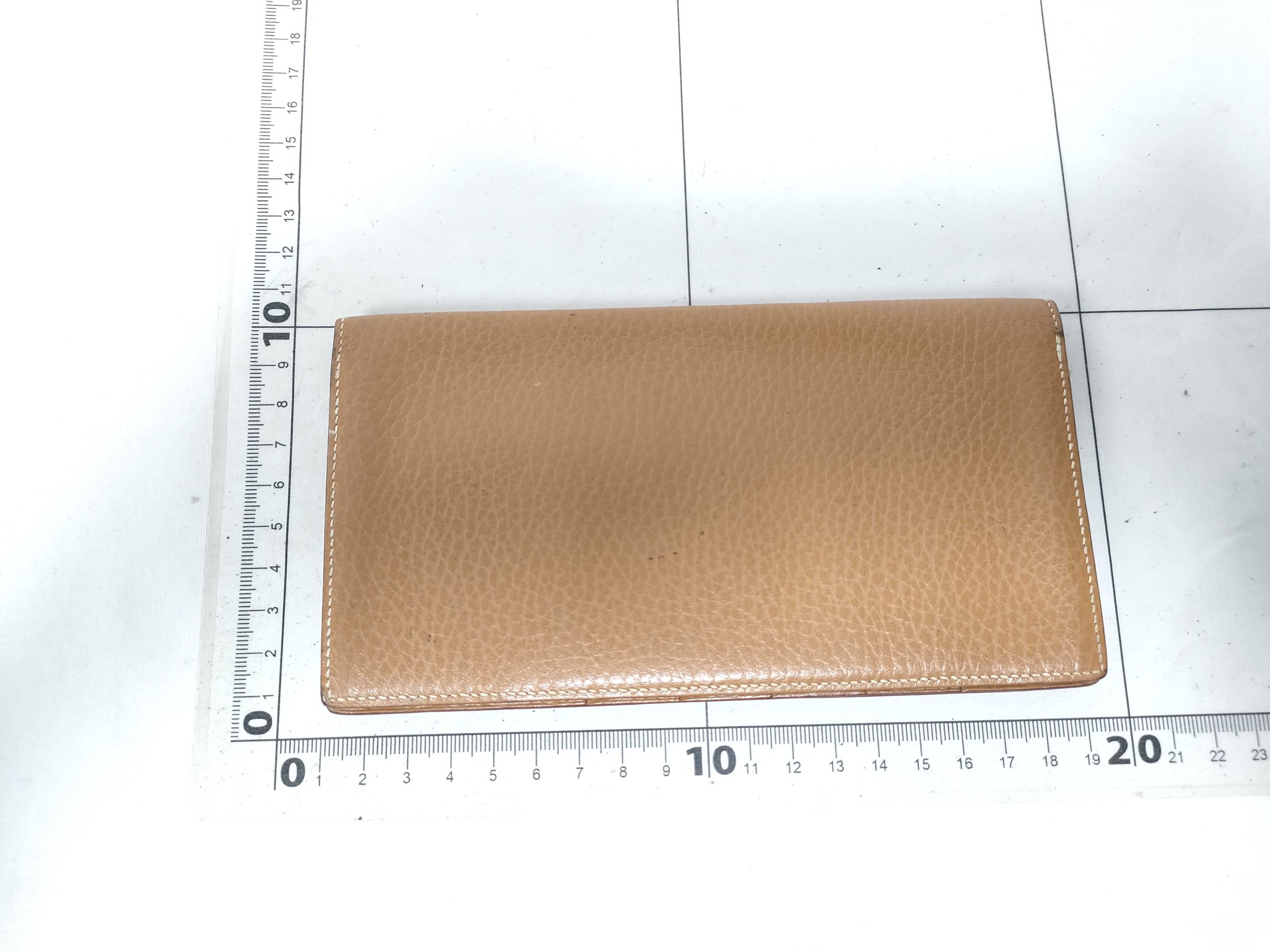 MC2 Fleming Brown Taurillon Clemence Bi-fold Wallet Long Wallet Billfold — view 2
